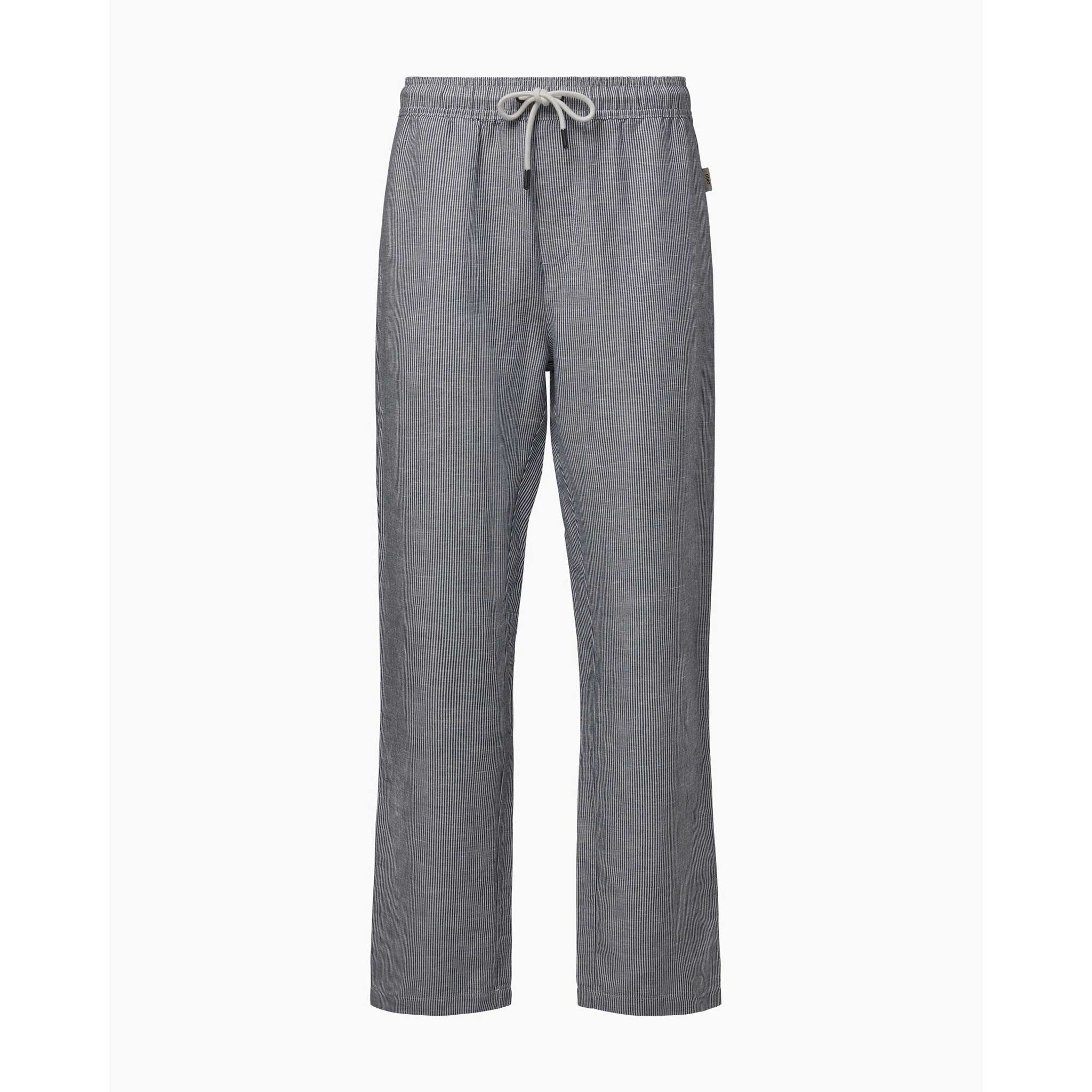 Air Linen Pull-On Trousers in Stripes