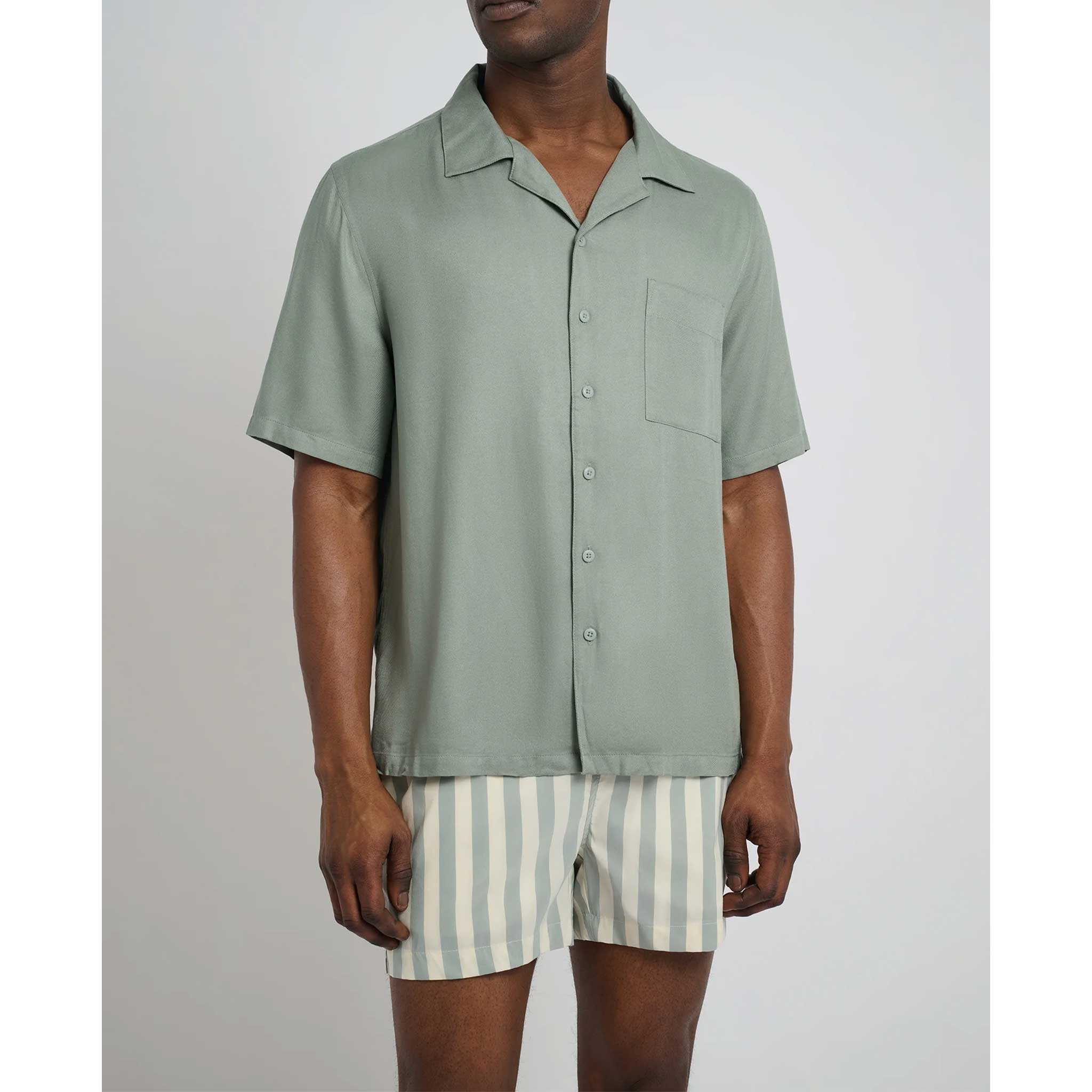 Tencel Vacation Shirt in Sage