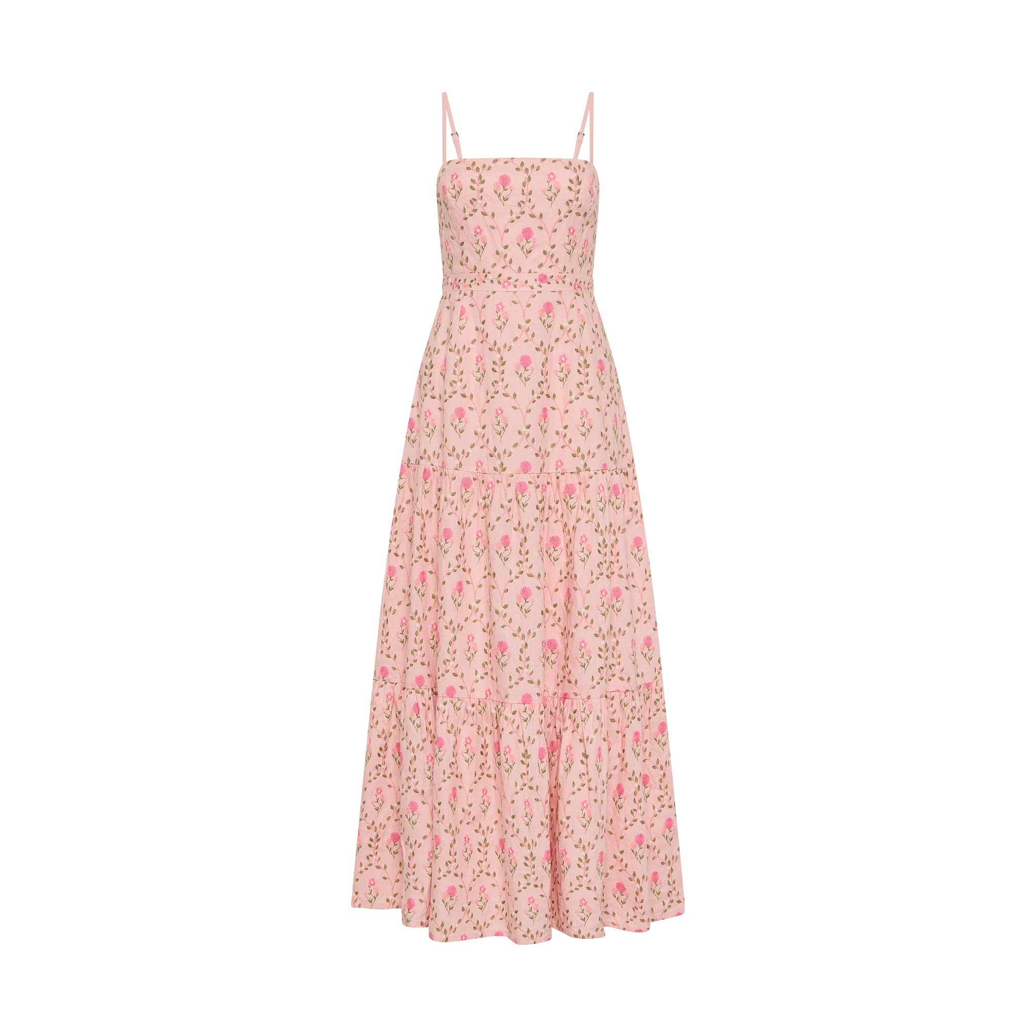 Kira Maxi Dress in Luxembourg Tile
