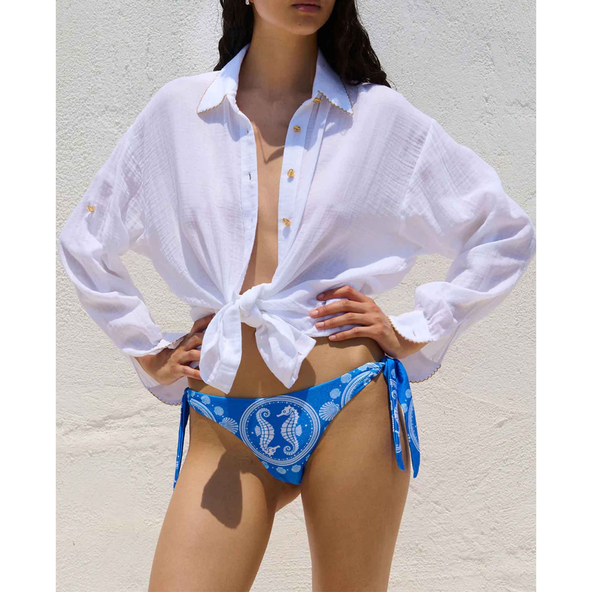 Helena Shirt in White