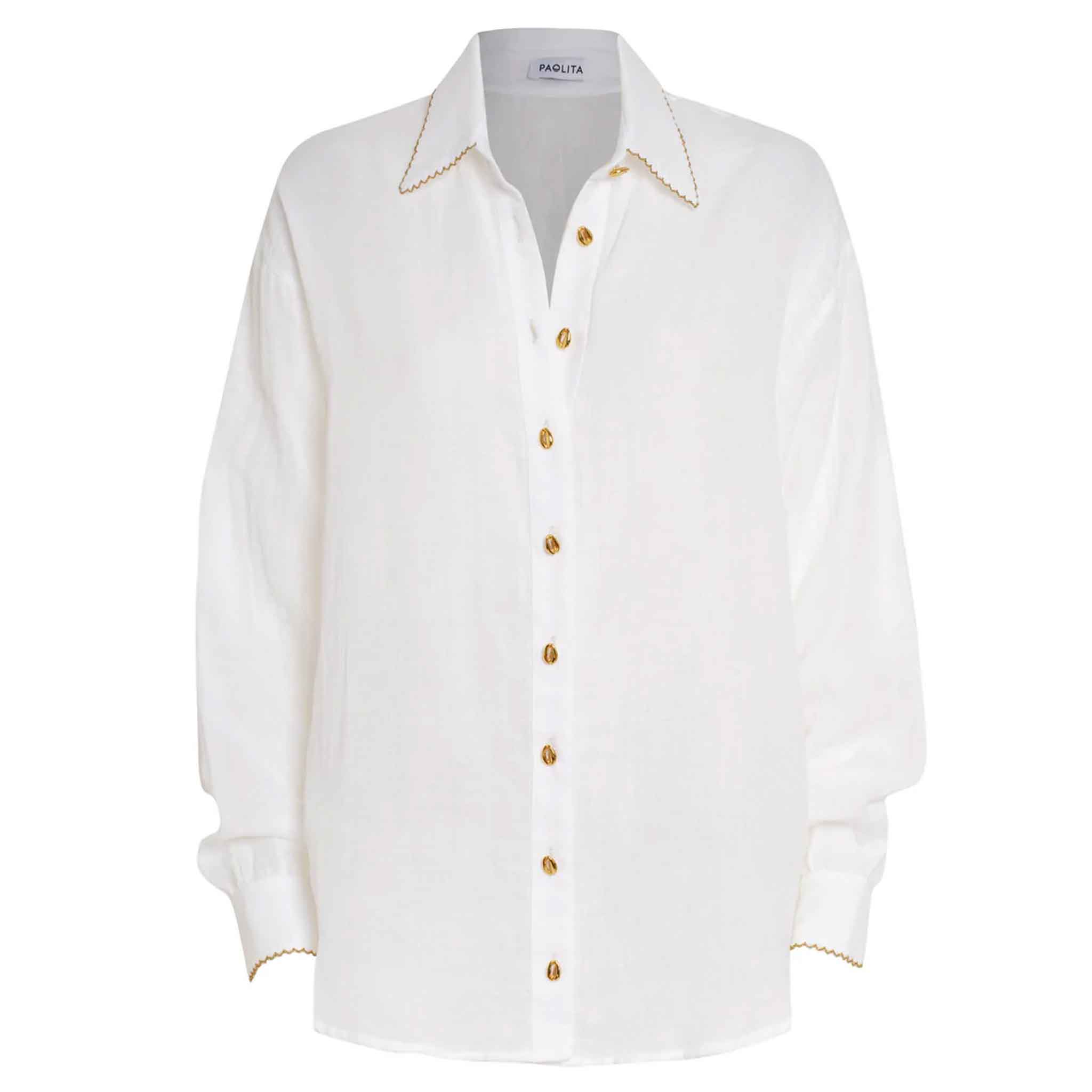 Helena Shirt in White