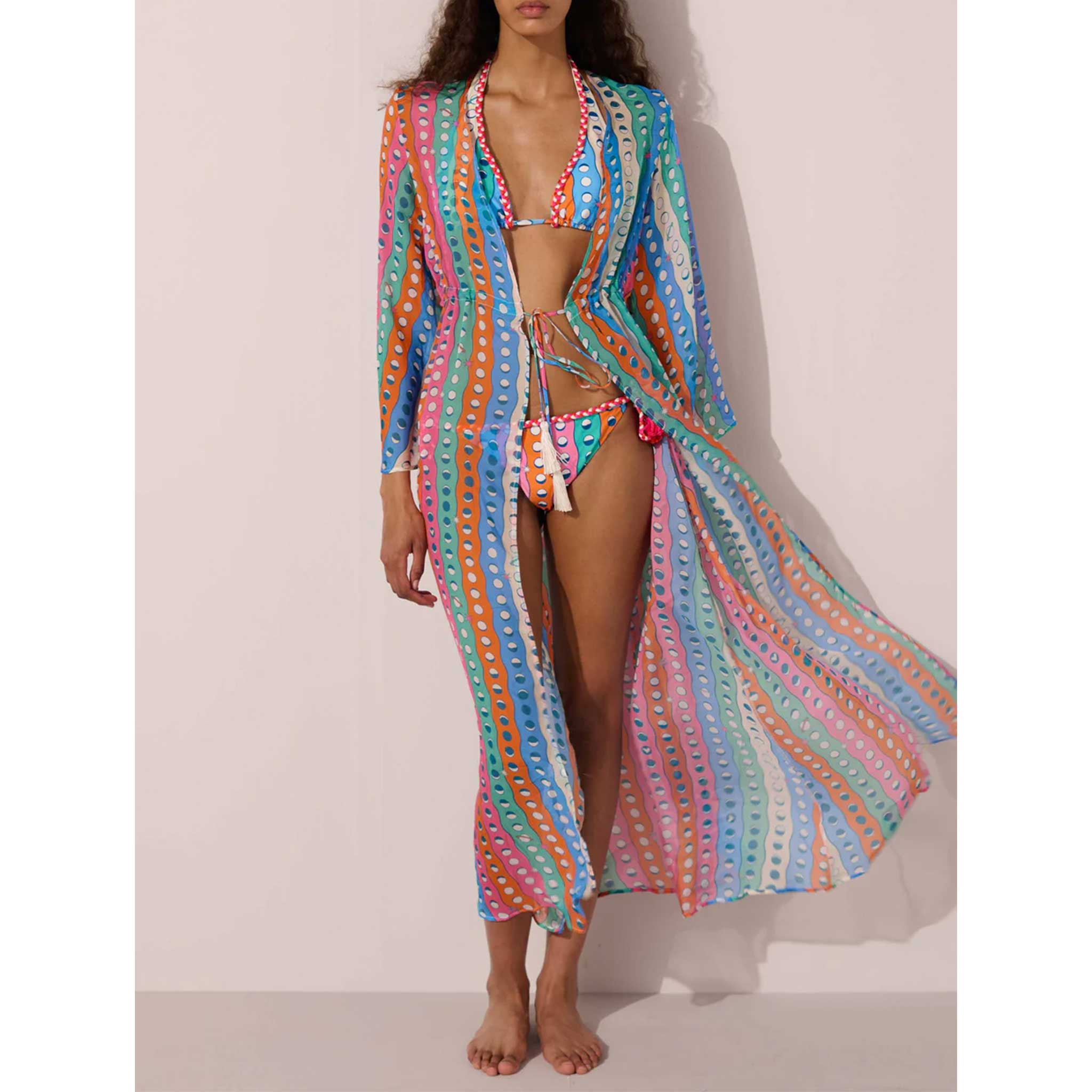 Moonshine Silk Marisa Kimono