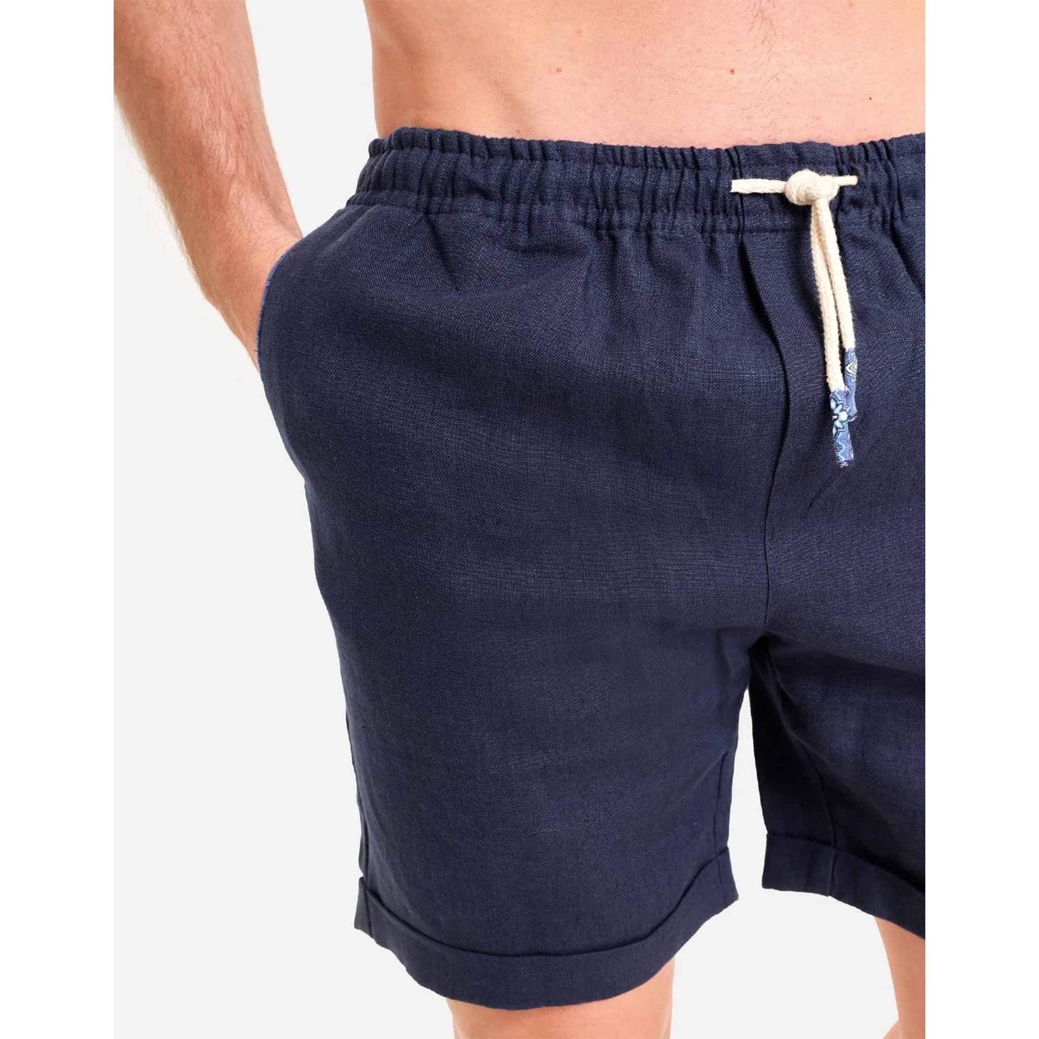 Stromboli Shorts in Navy