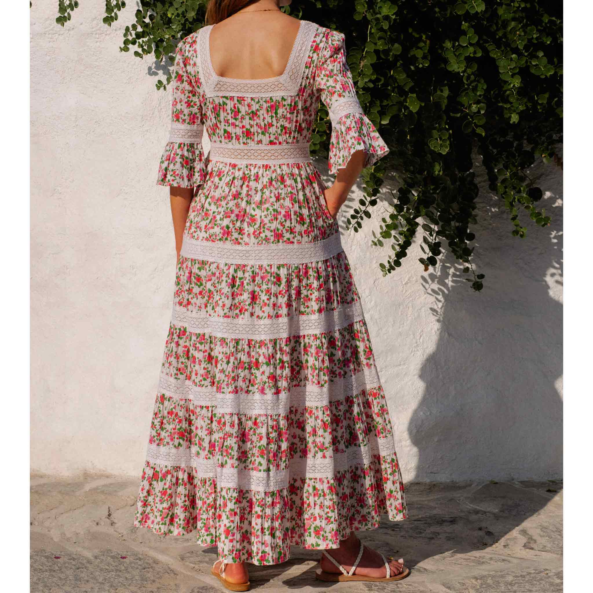Celine Dress in French Ditsy
