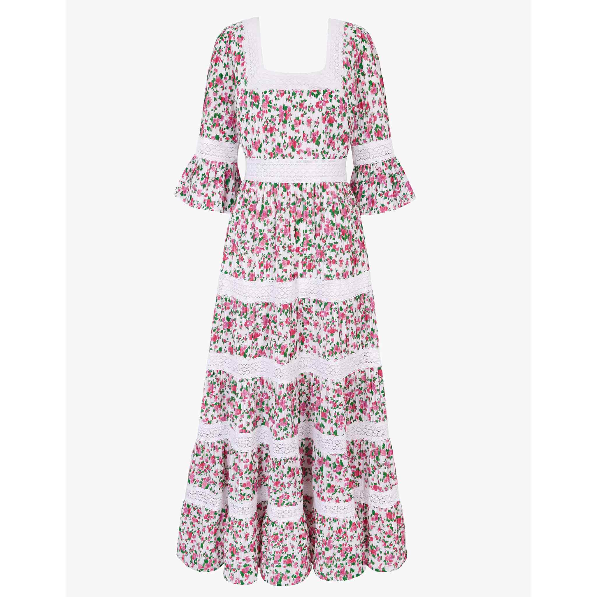 Celine Dress in French Ditsy