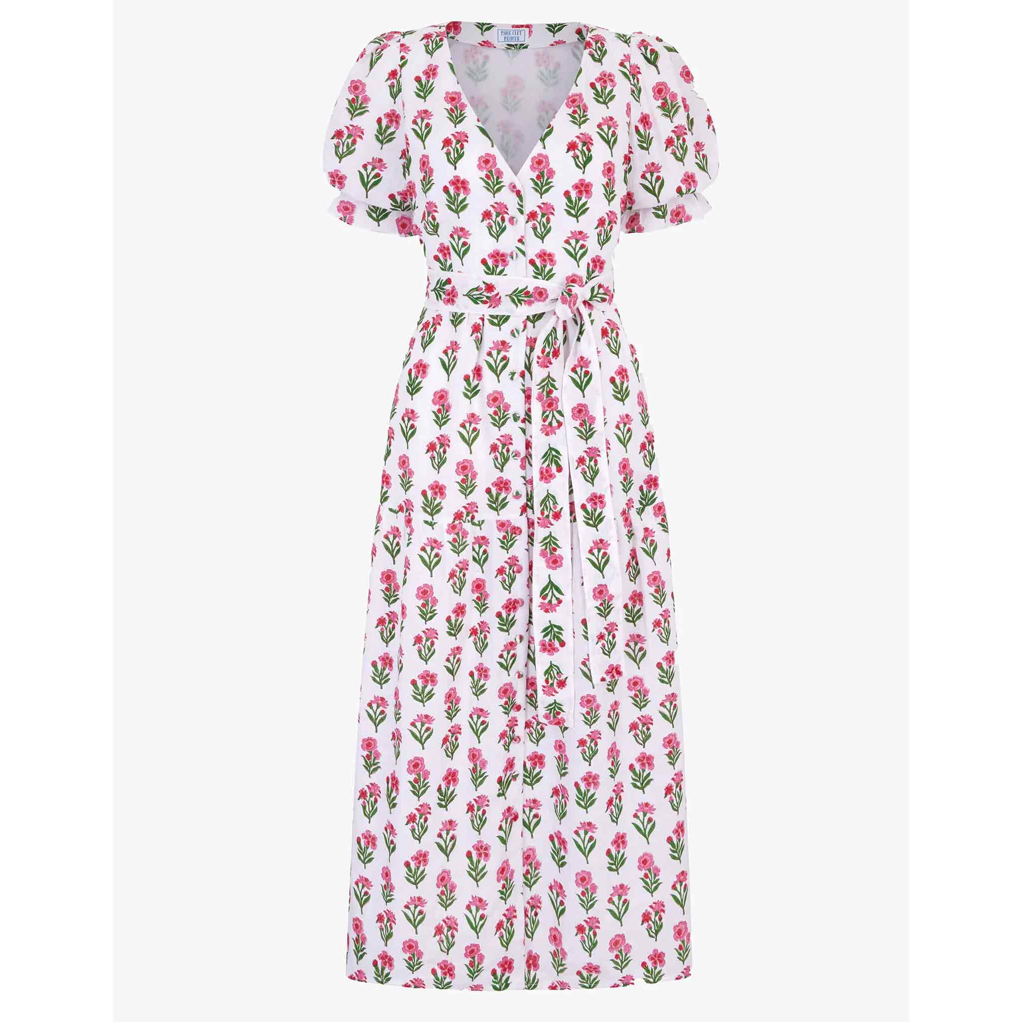 Francis Dress in Ruby Bloom