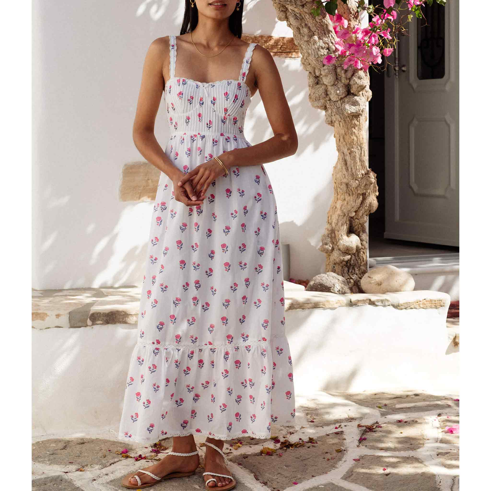 Malibu Dress in Jaipur Ditsy
