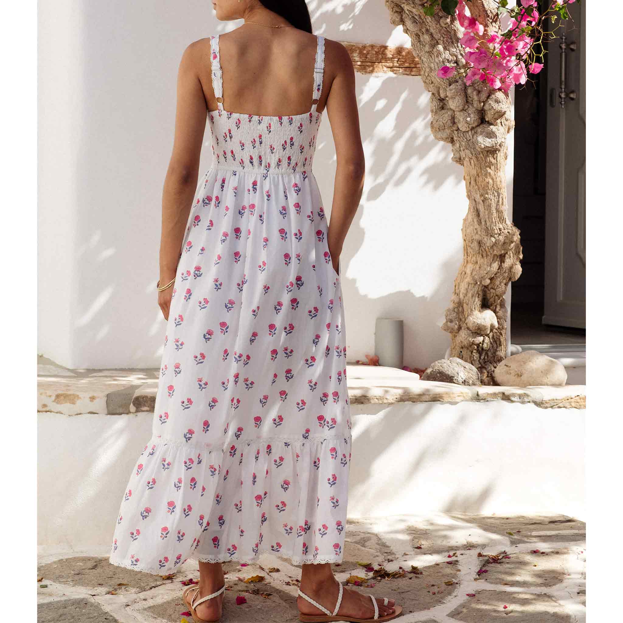 Malibu Dress in Jaipur Ditsy