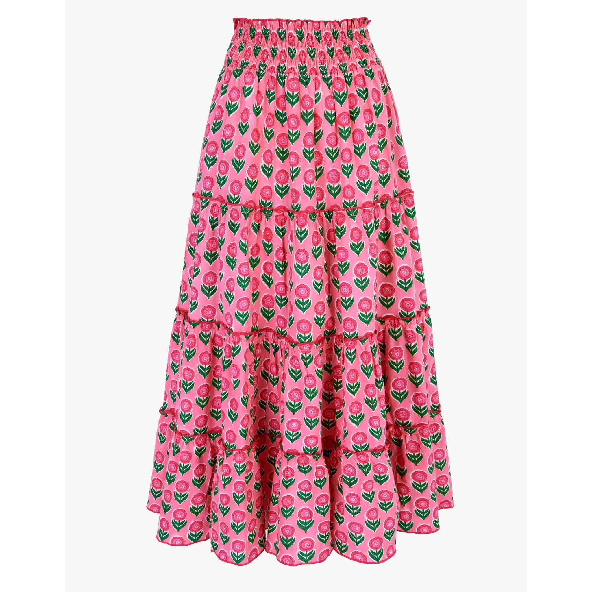 Rah Rah Skirt in Marigold Blush