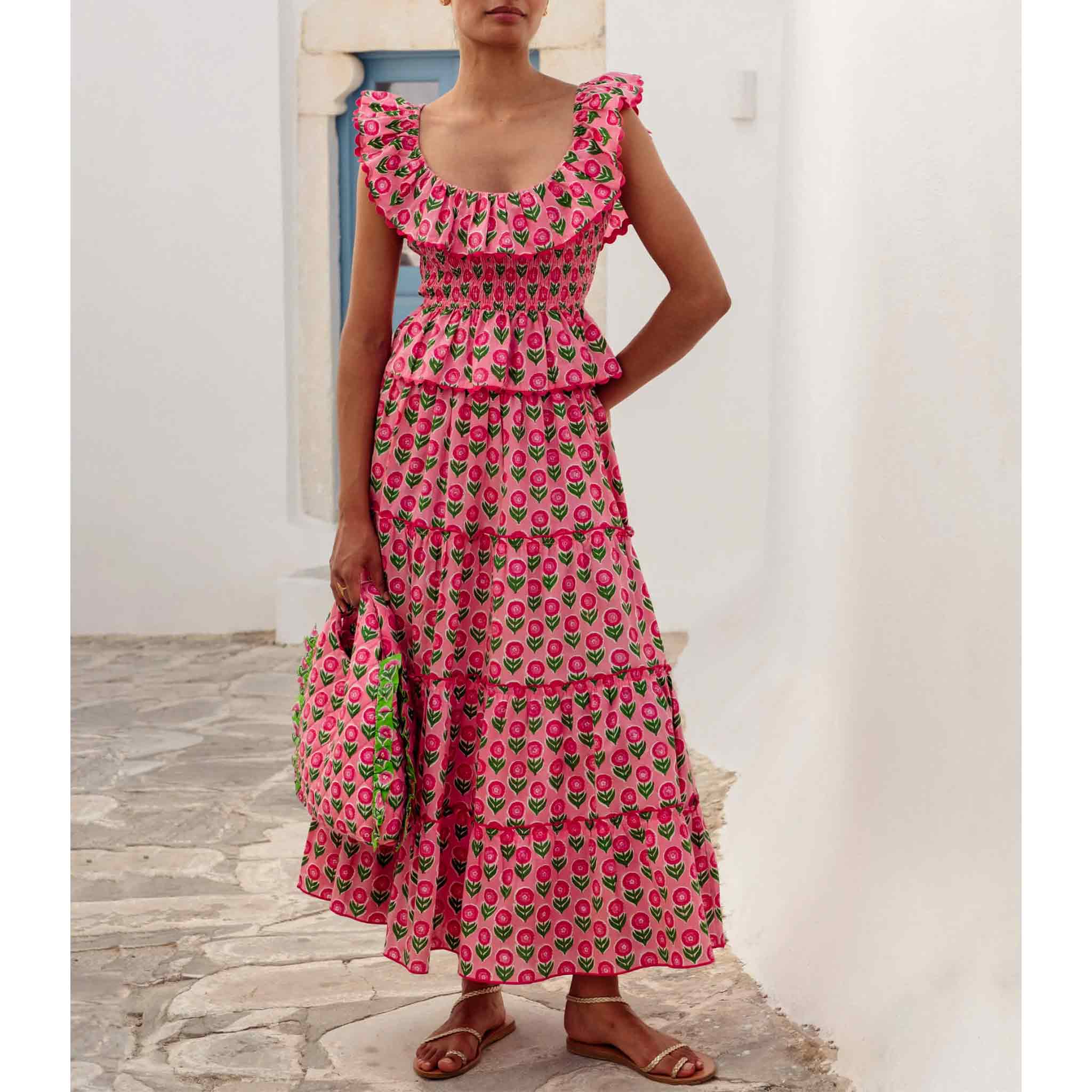 Rah Rah Skirt in Marigold Blush