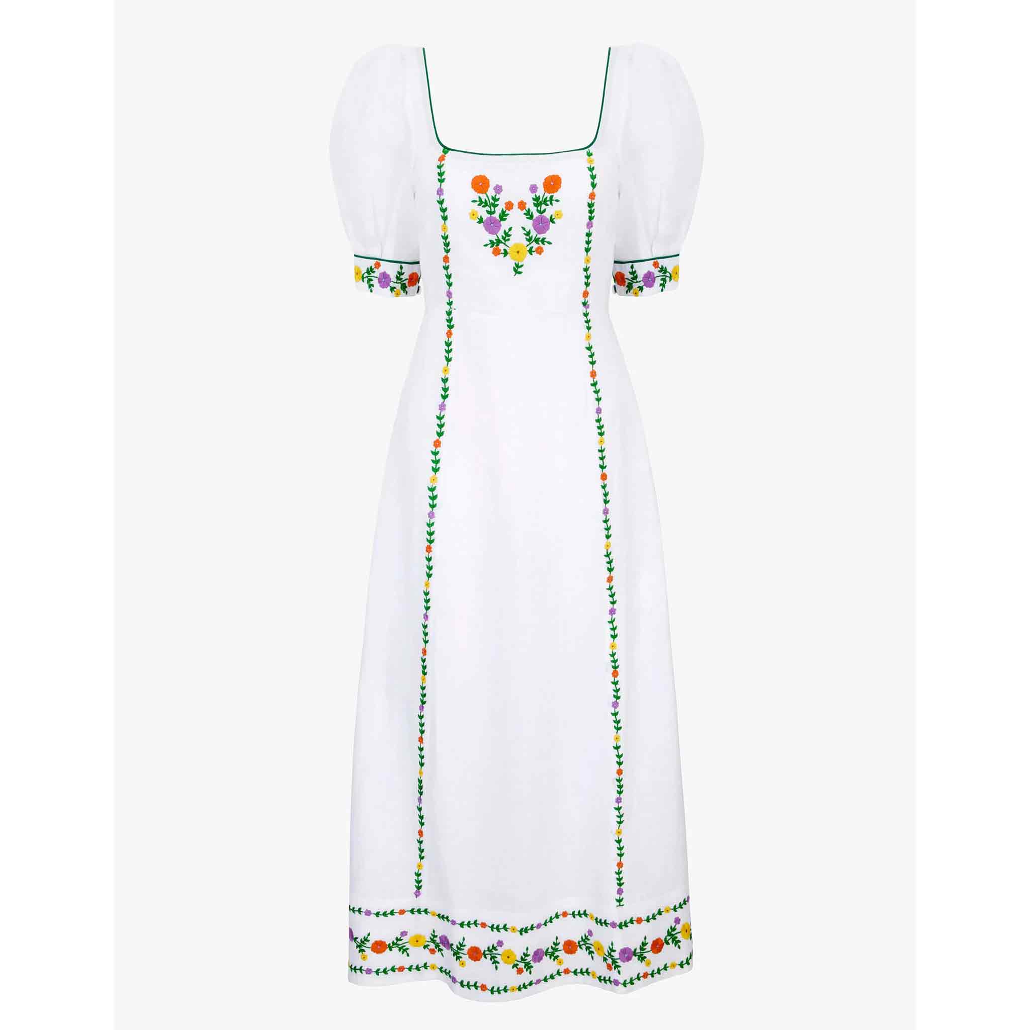 Sierra Dress in Vintage Daisy