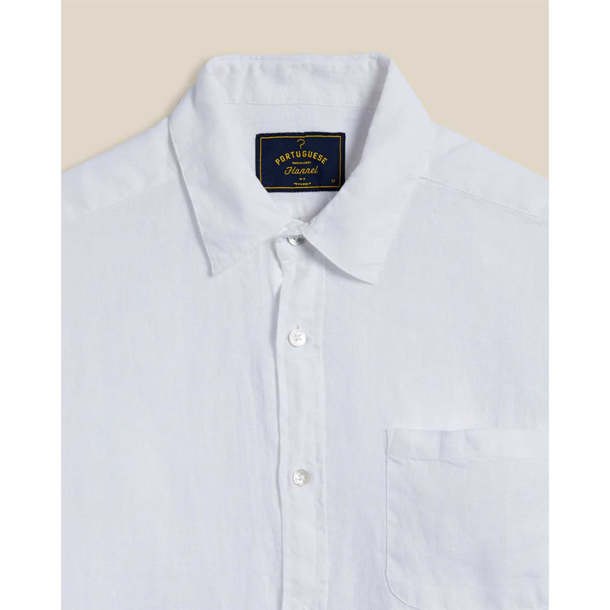 Linen Shirt in White