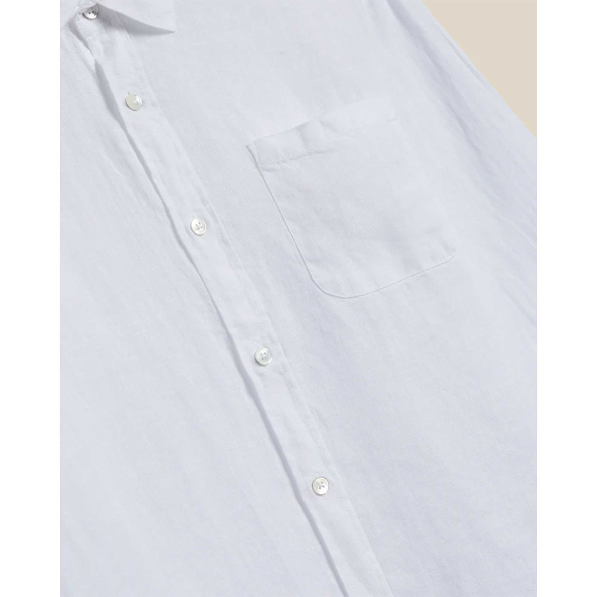 Linen Shirt in White