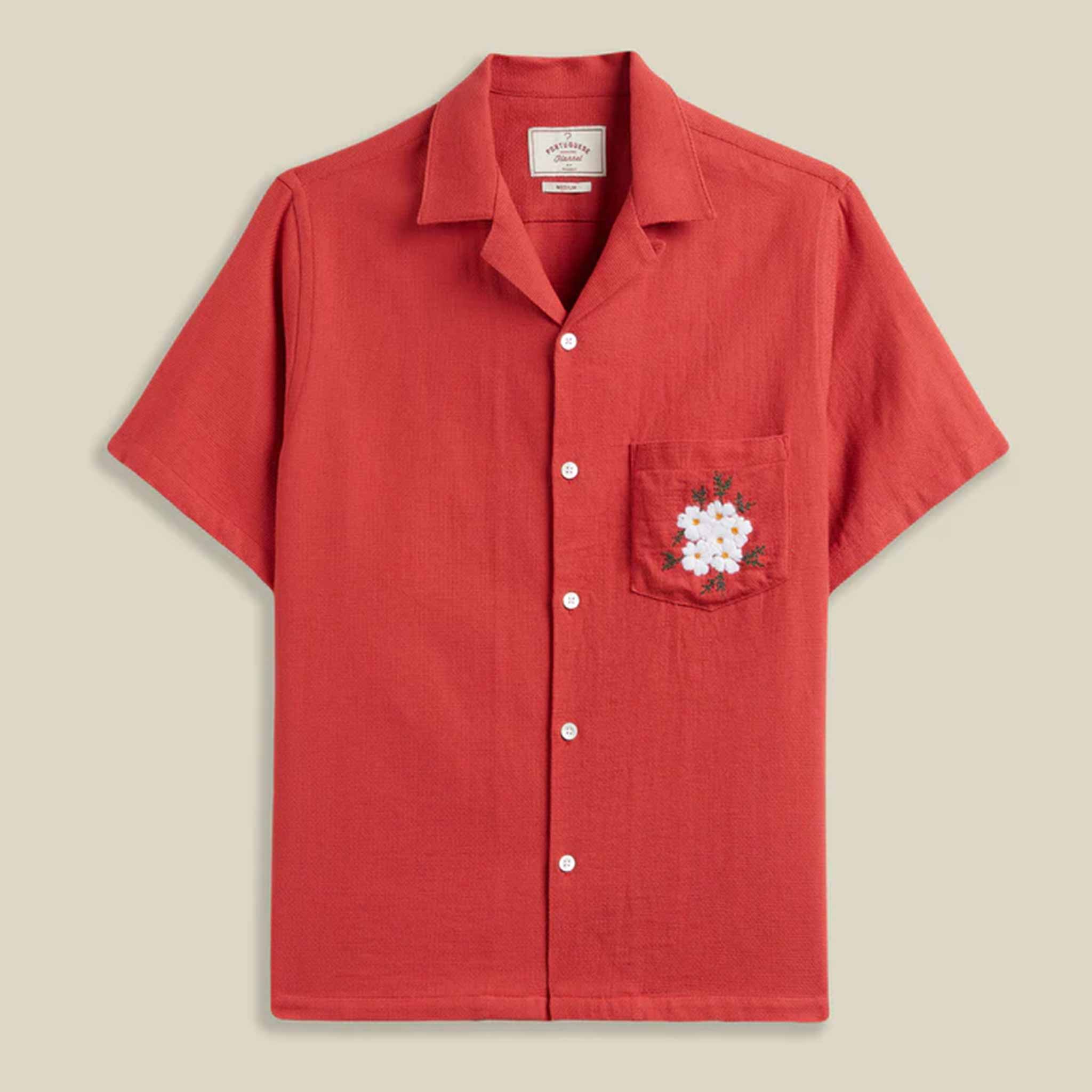 Piquet Embroidery Shirt