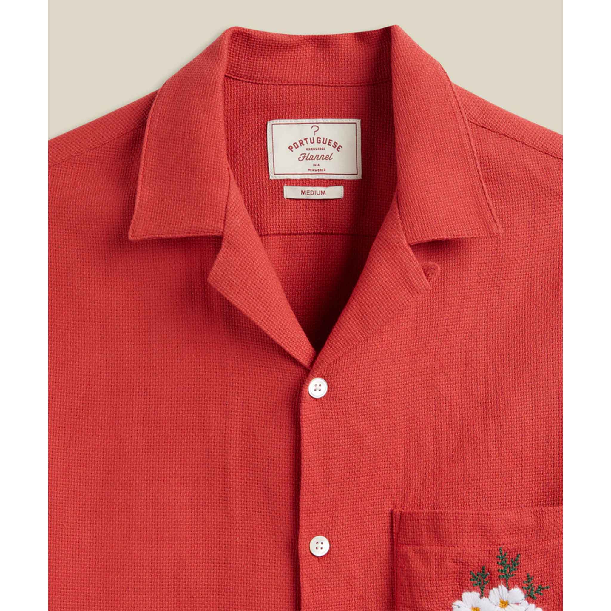 Piquet Embroidery Shirt