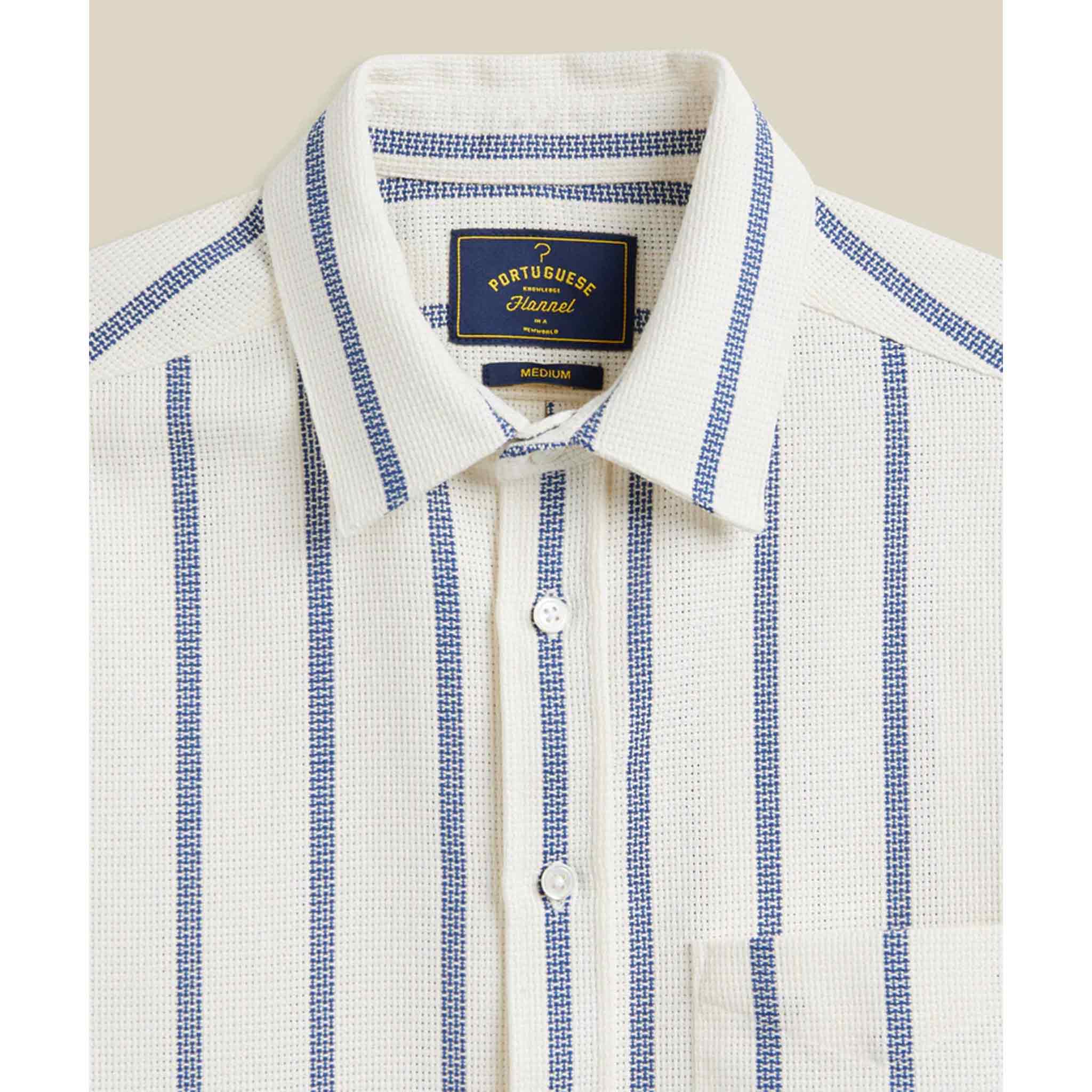 Piquet Stripe Shirt