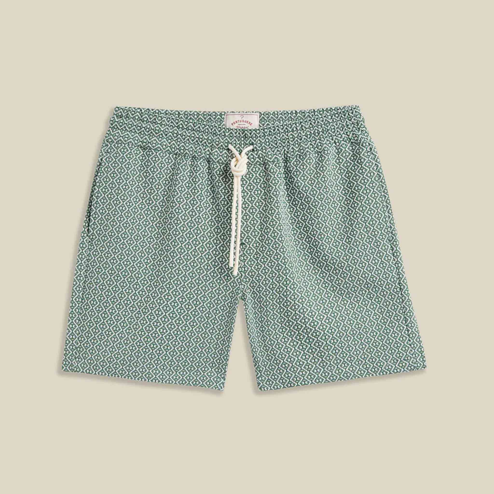 Portuguese Tile Shorts
