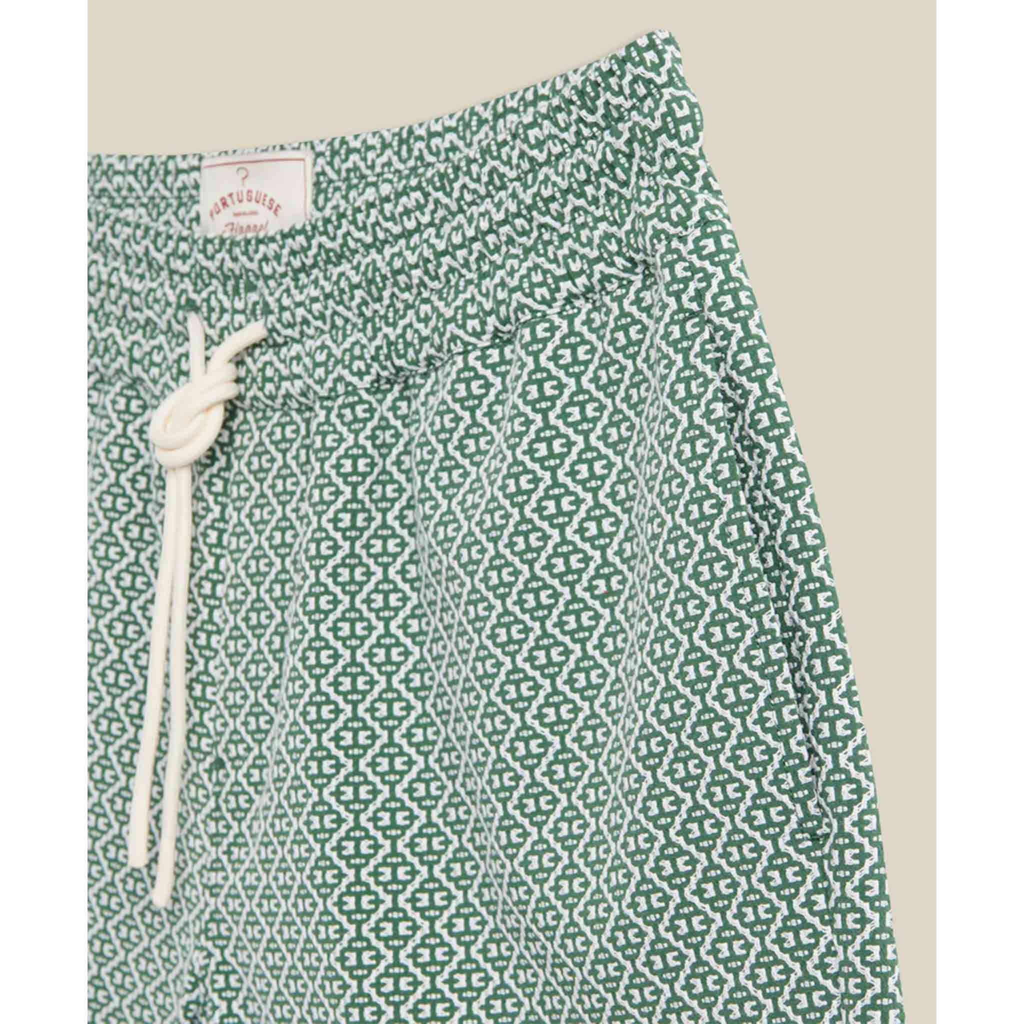 Portuguese Tile Shorts