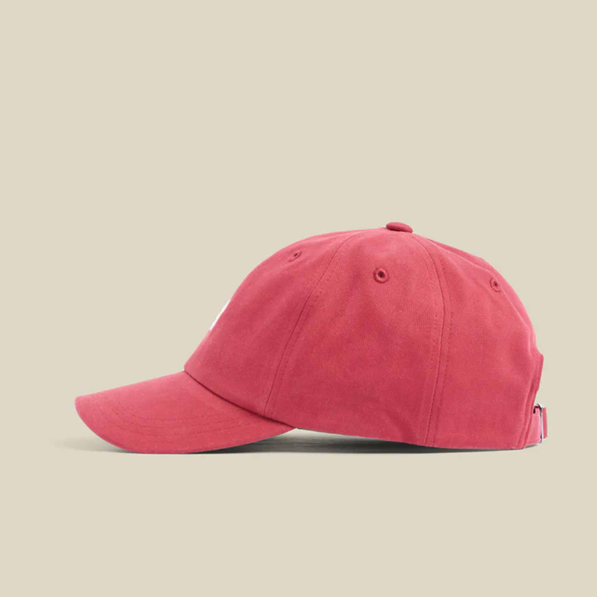 Twill Cap in Bordeaux