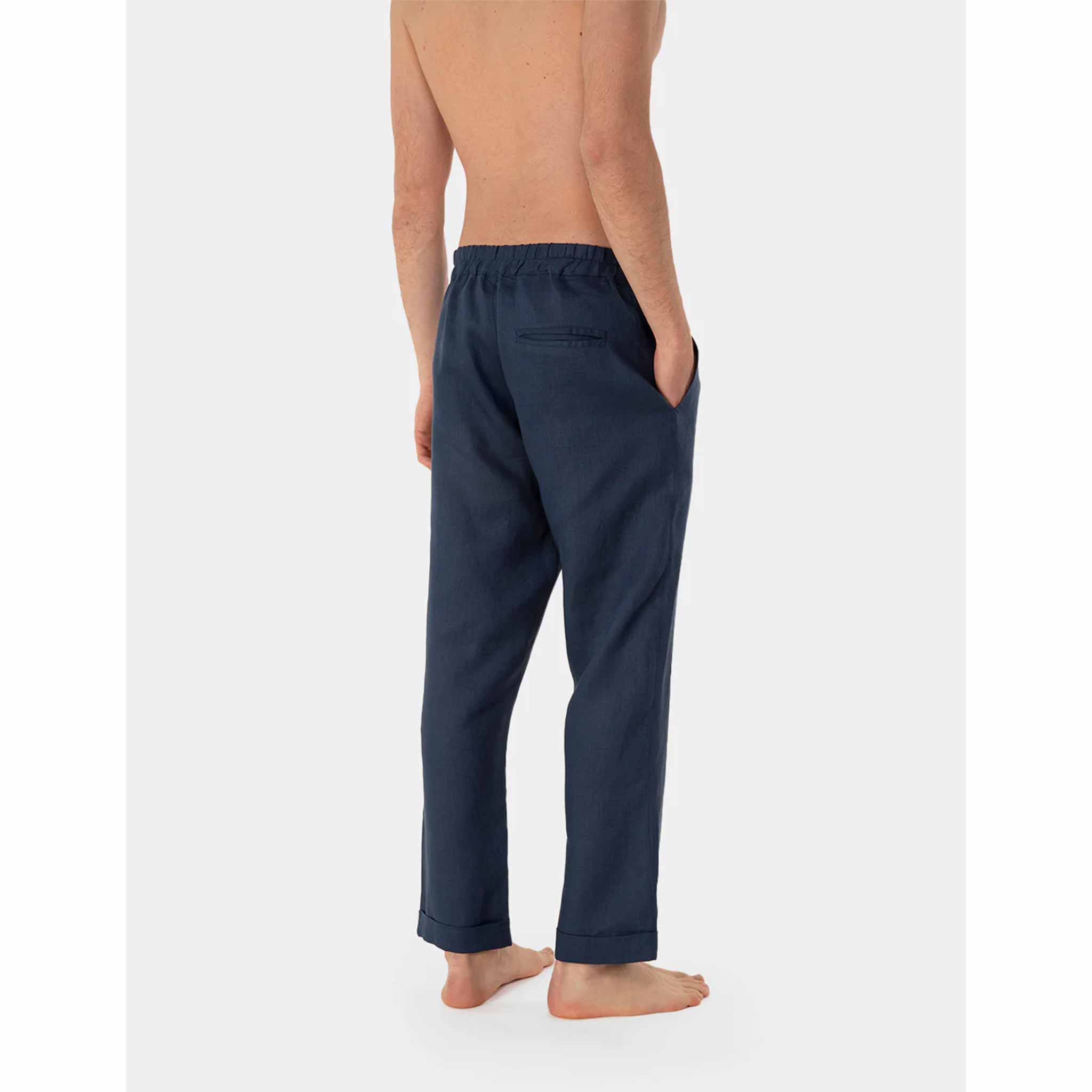 Anacapri Trouser in Navy