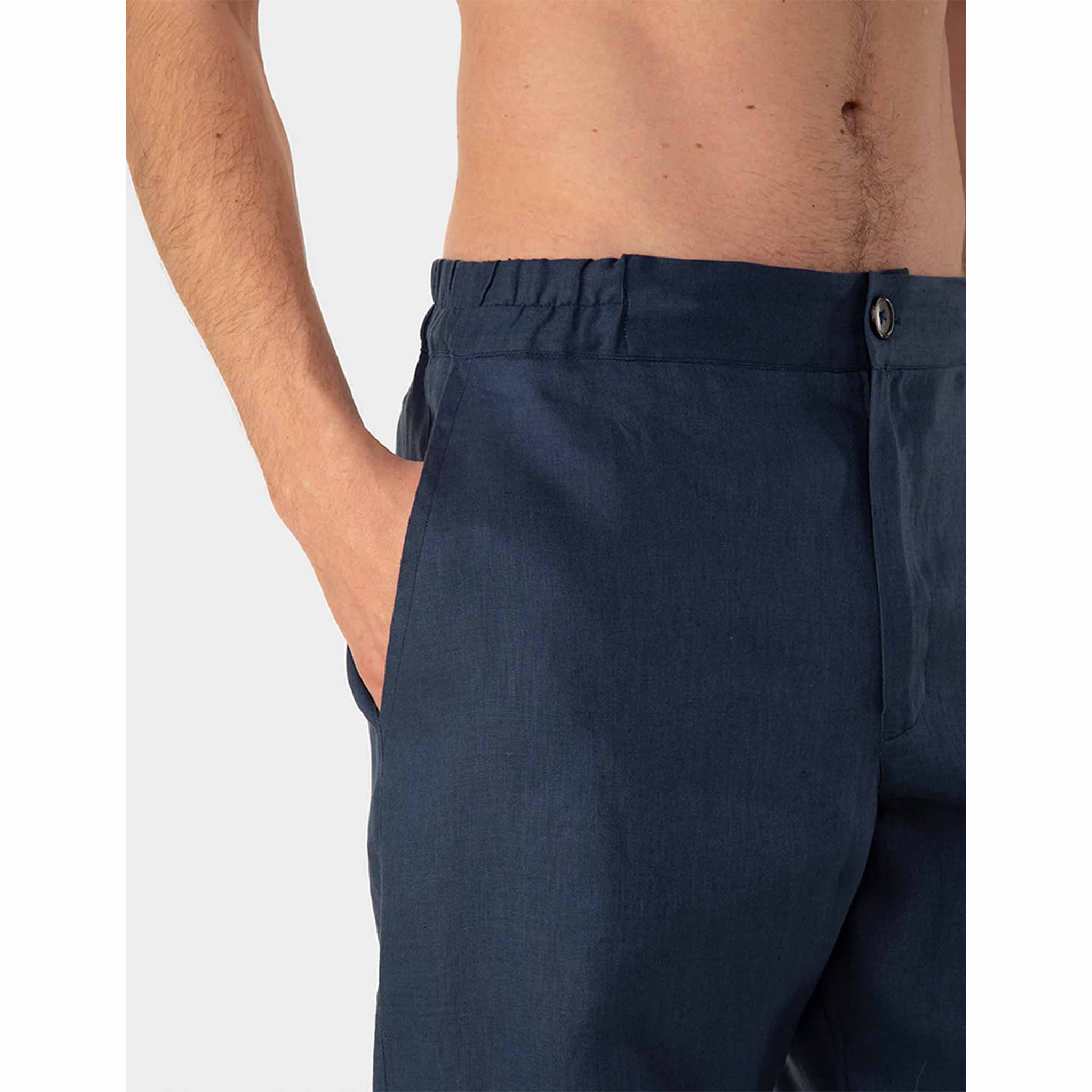 Anacapri Trouser in Navy