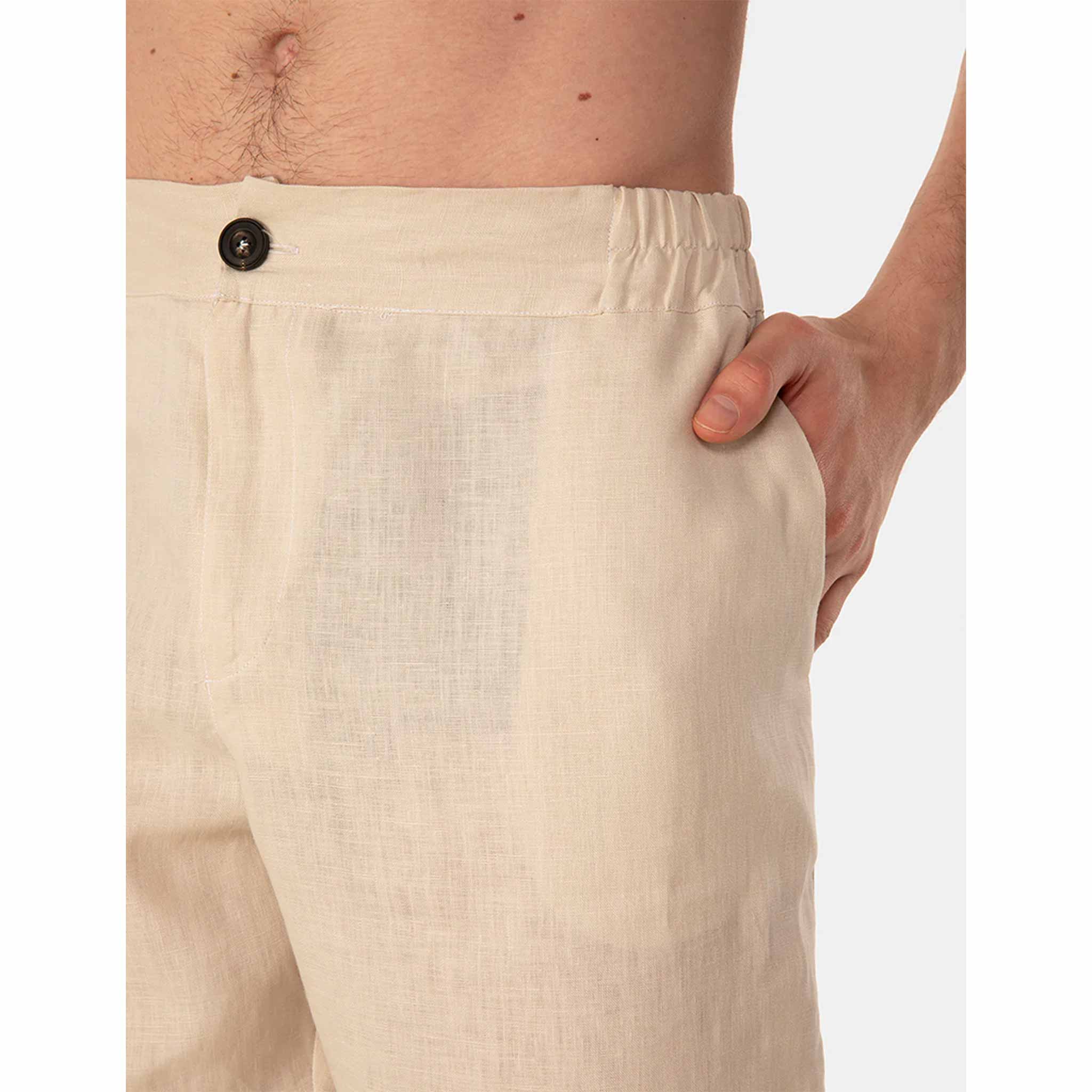 Anacapri Trouser in Natural