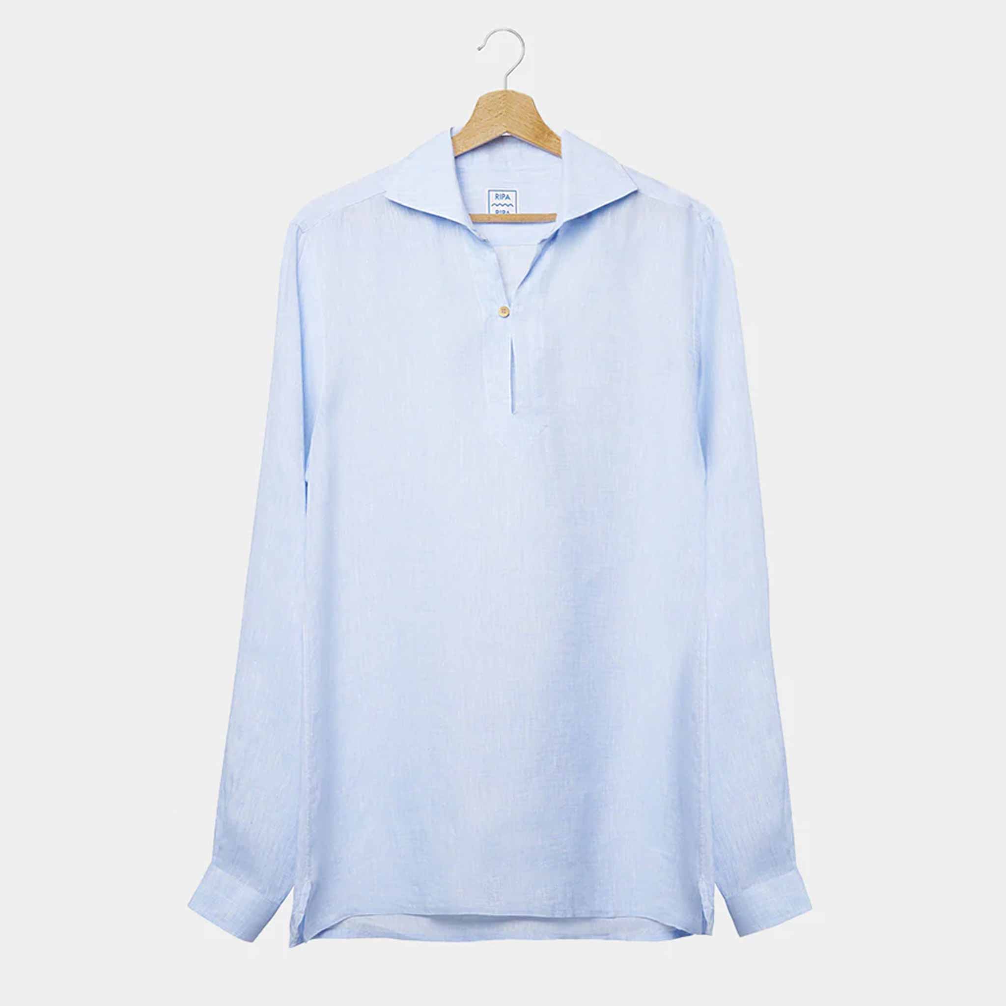 Capri Shirt in Blue