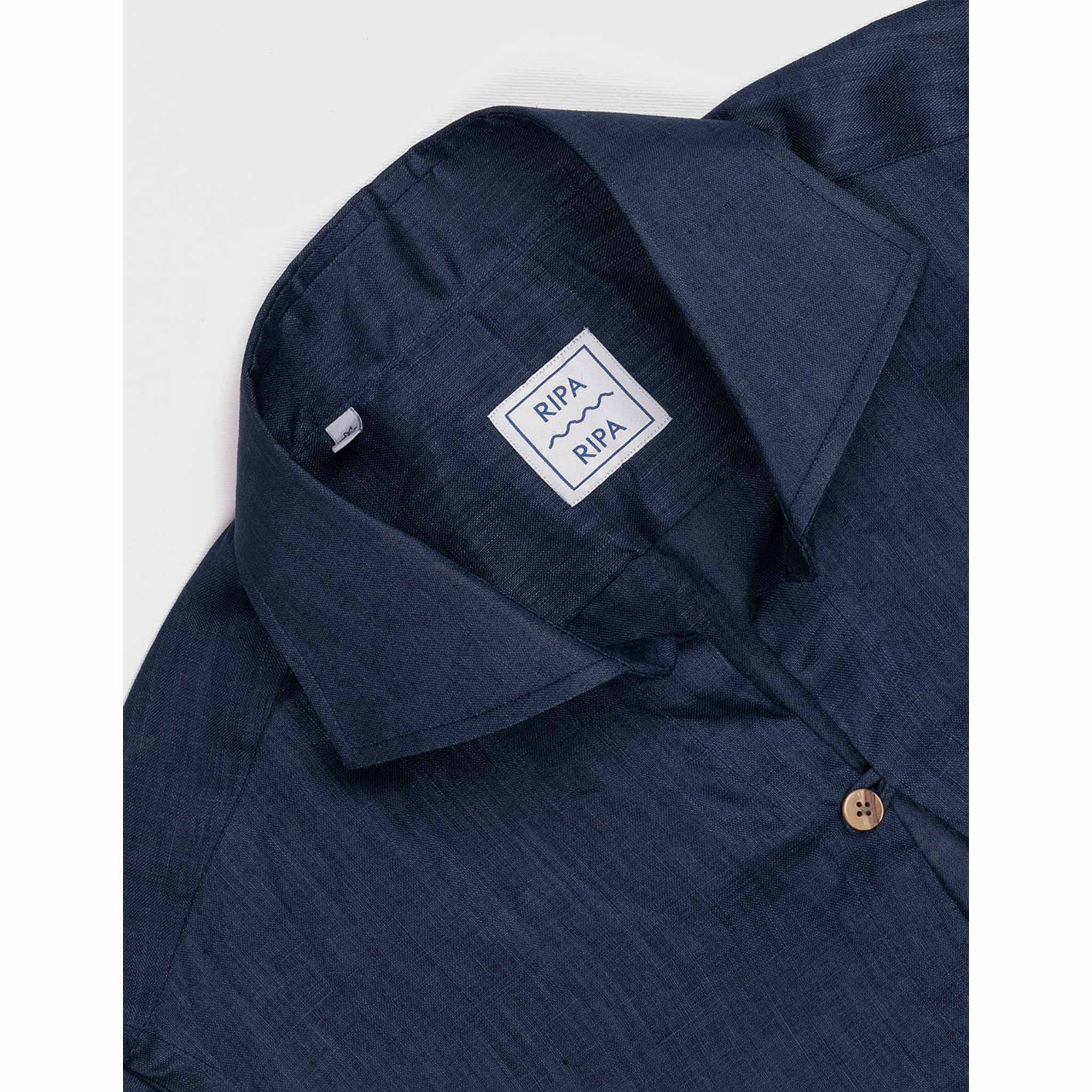 Capri Shirt in Navy