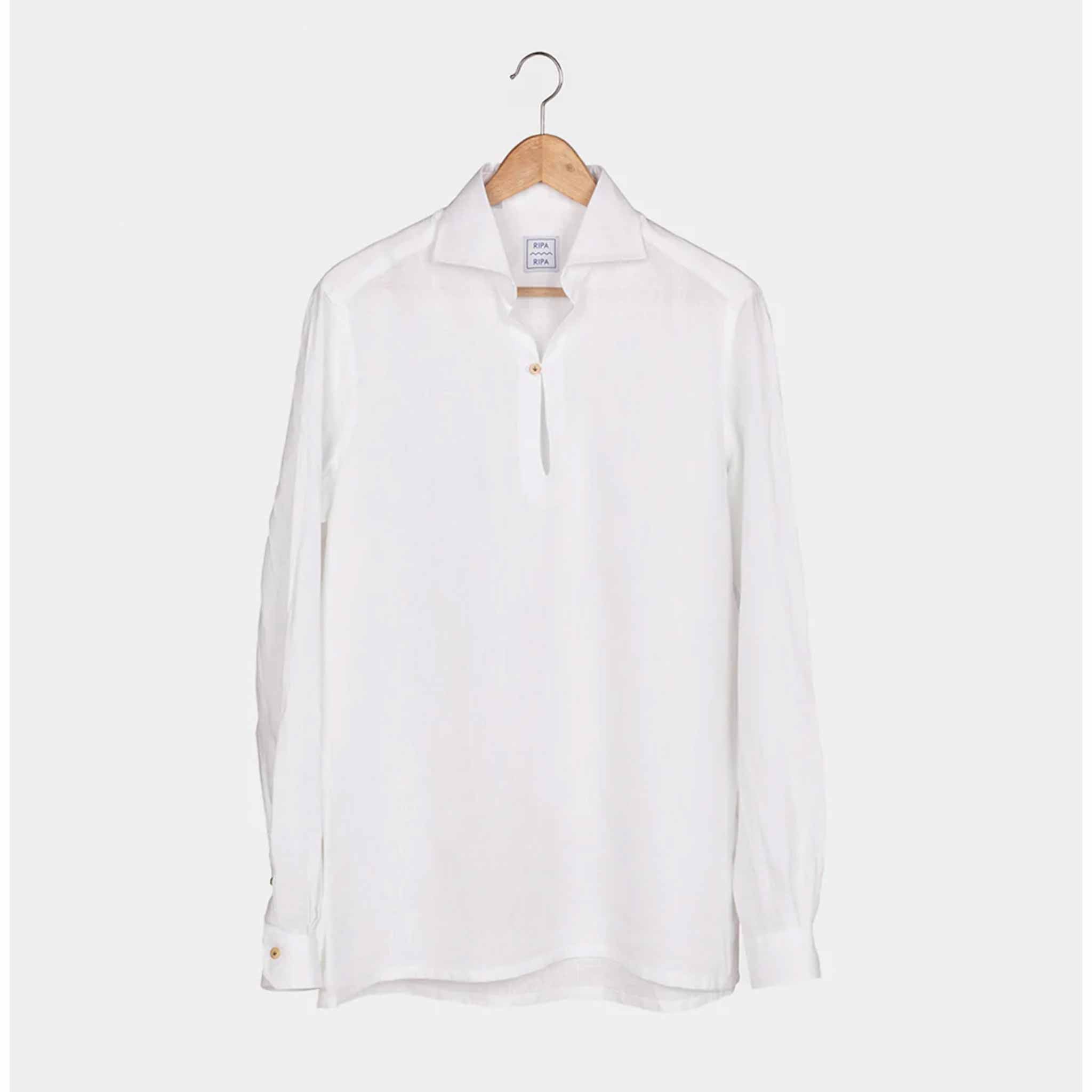 Capri Shirt in White