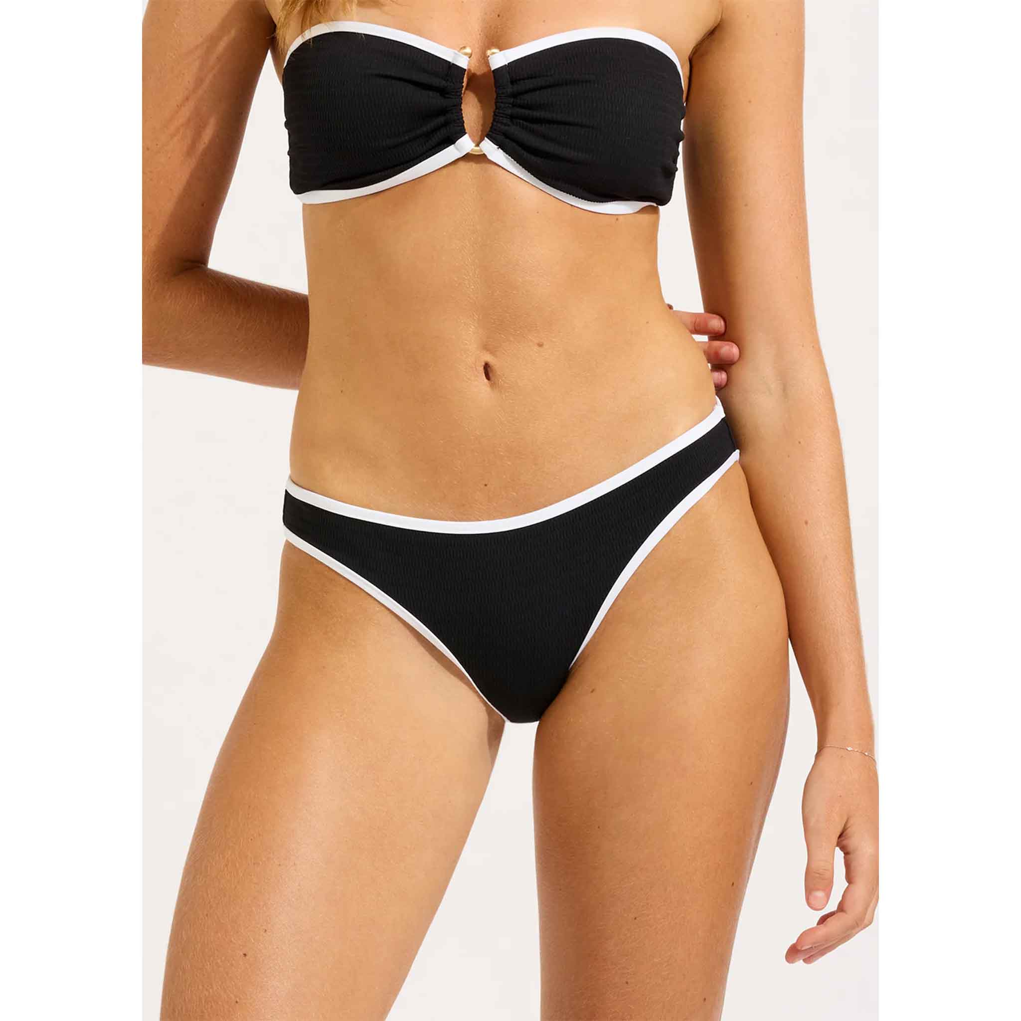 Beach Bound Hipster Pant in Black