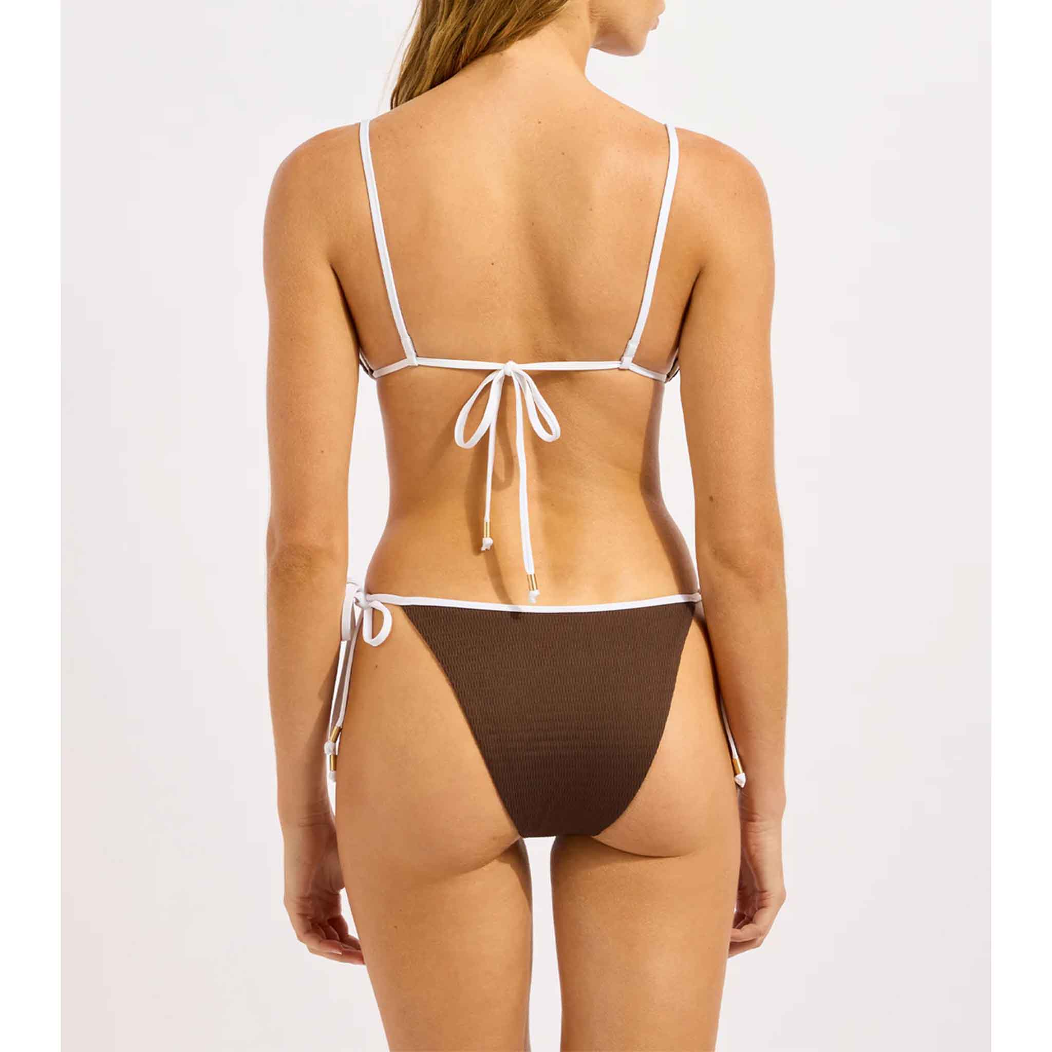 Beach Bound Tie Side Rio Pant in Dark Chocolate