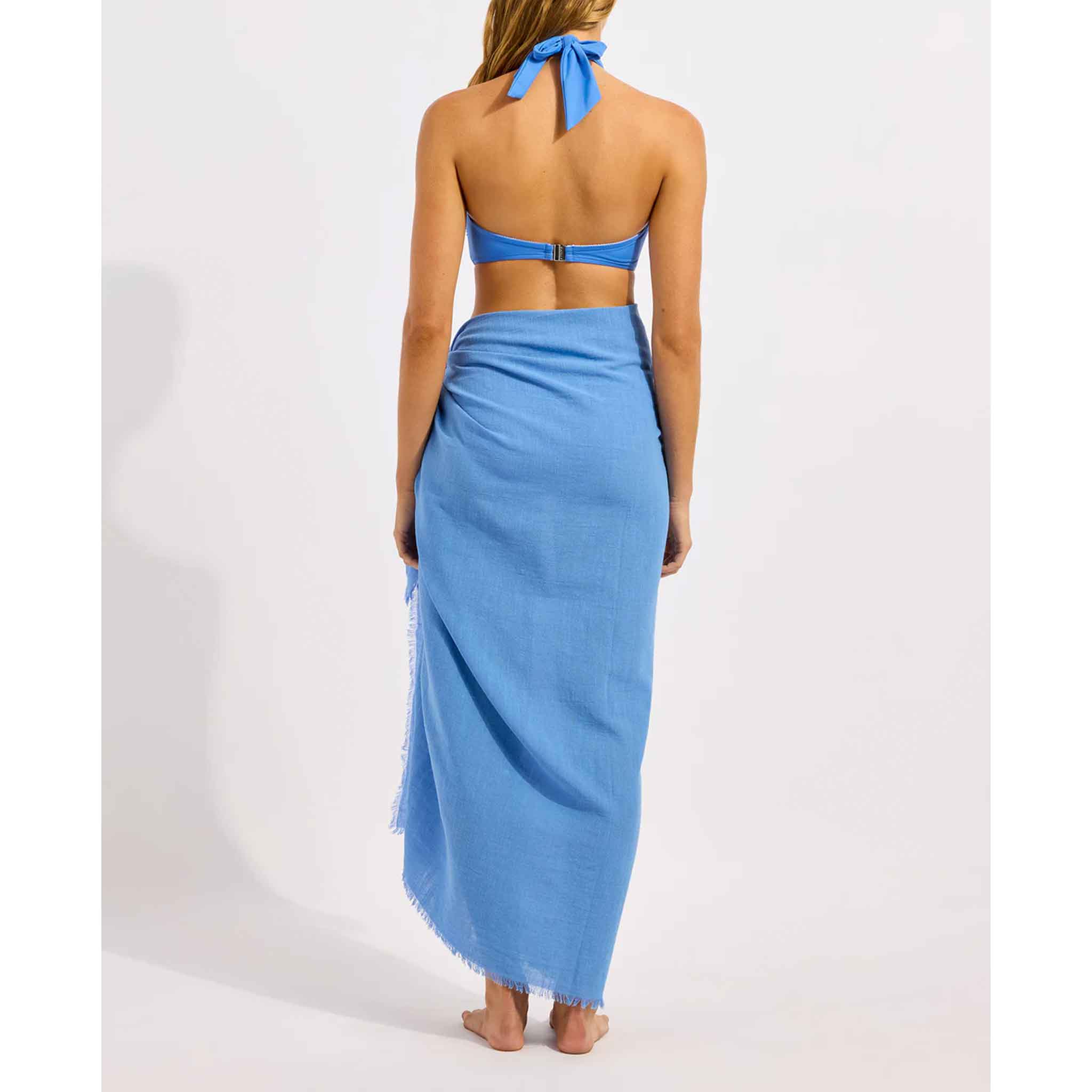 Textured Cotton Beach Wrap