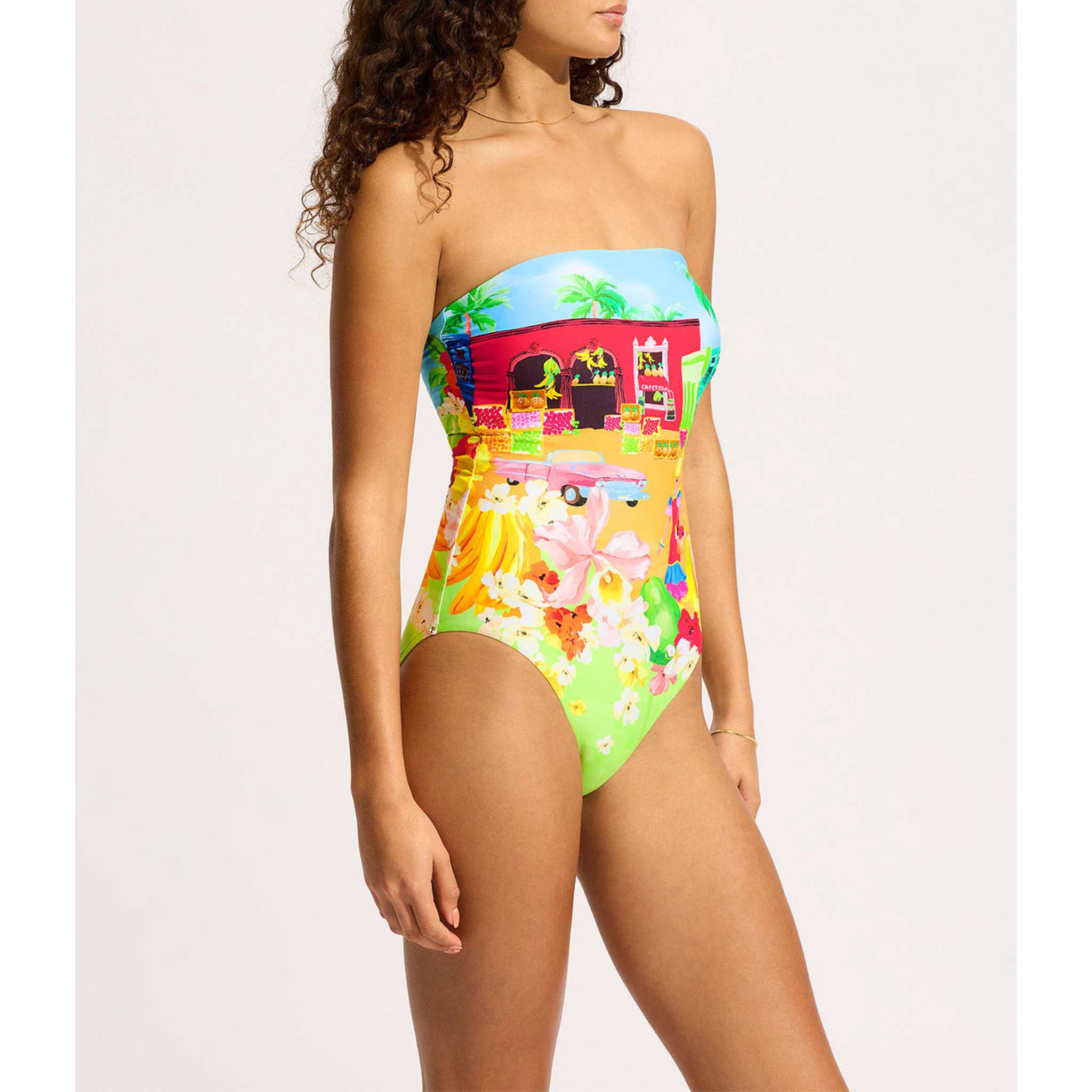 Cuba Bandeau One Piece
