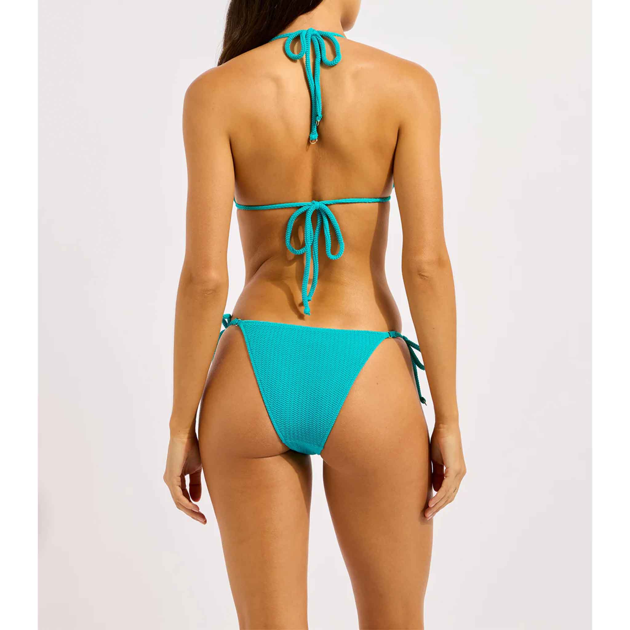 Sea Dive Slide Tri in Caribbean Blue