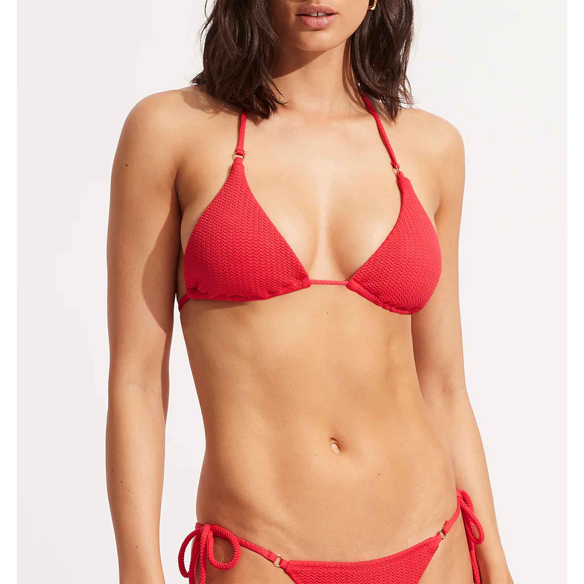 Sea Dive Slide Tri in Chilli Red