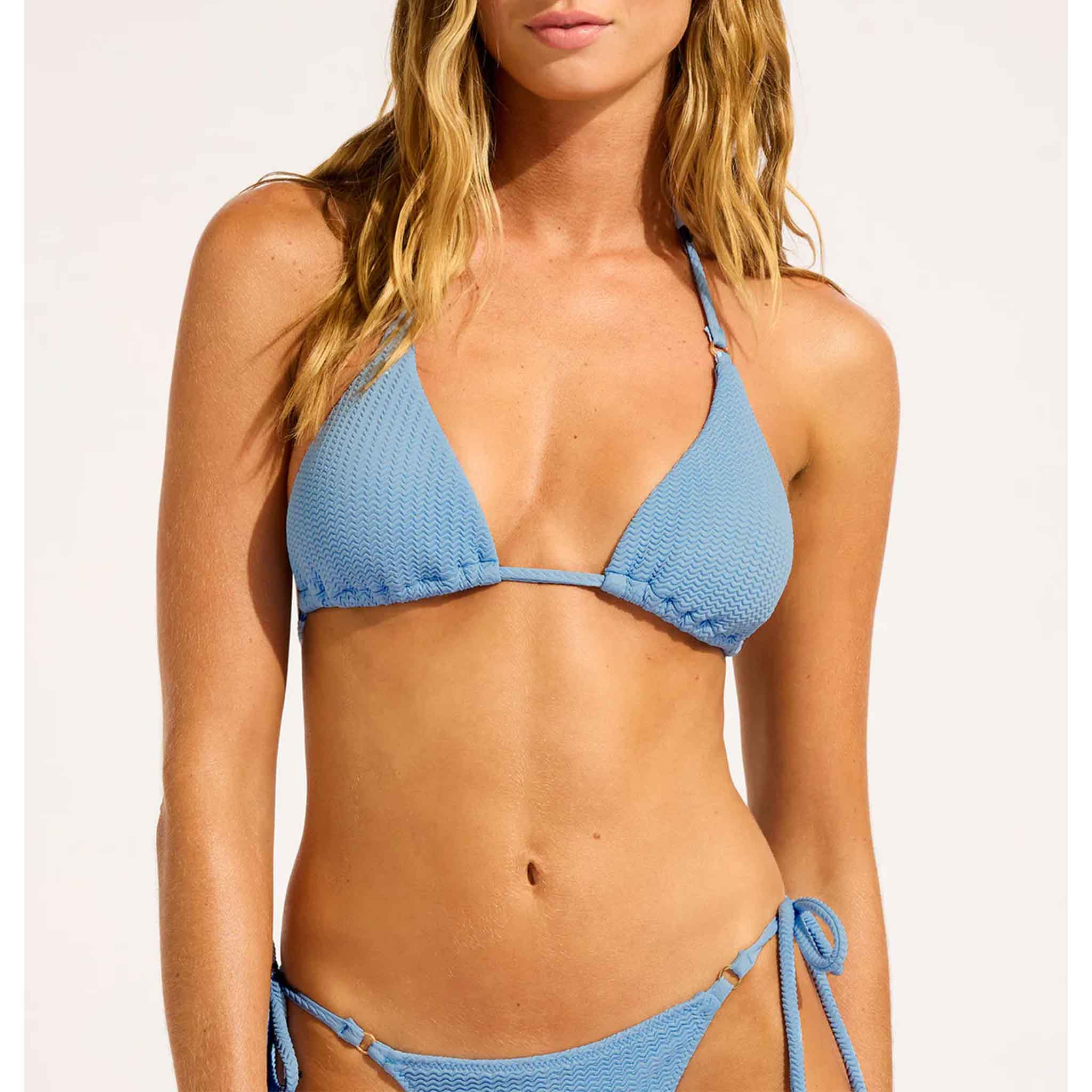 Sea Dive Slide Tri in Cornflower Blue