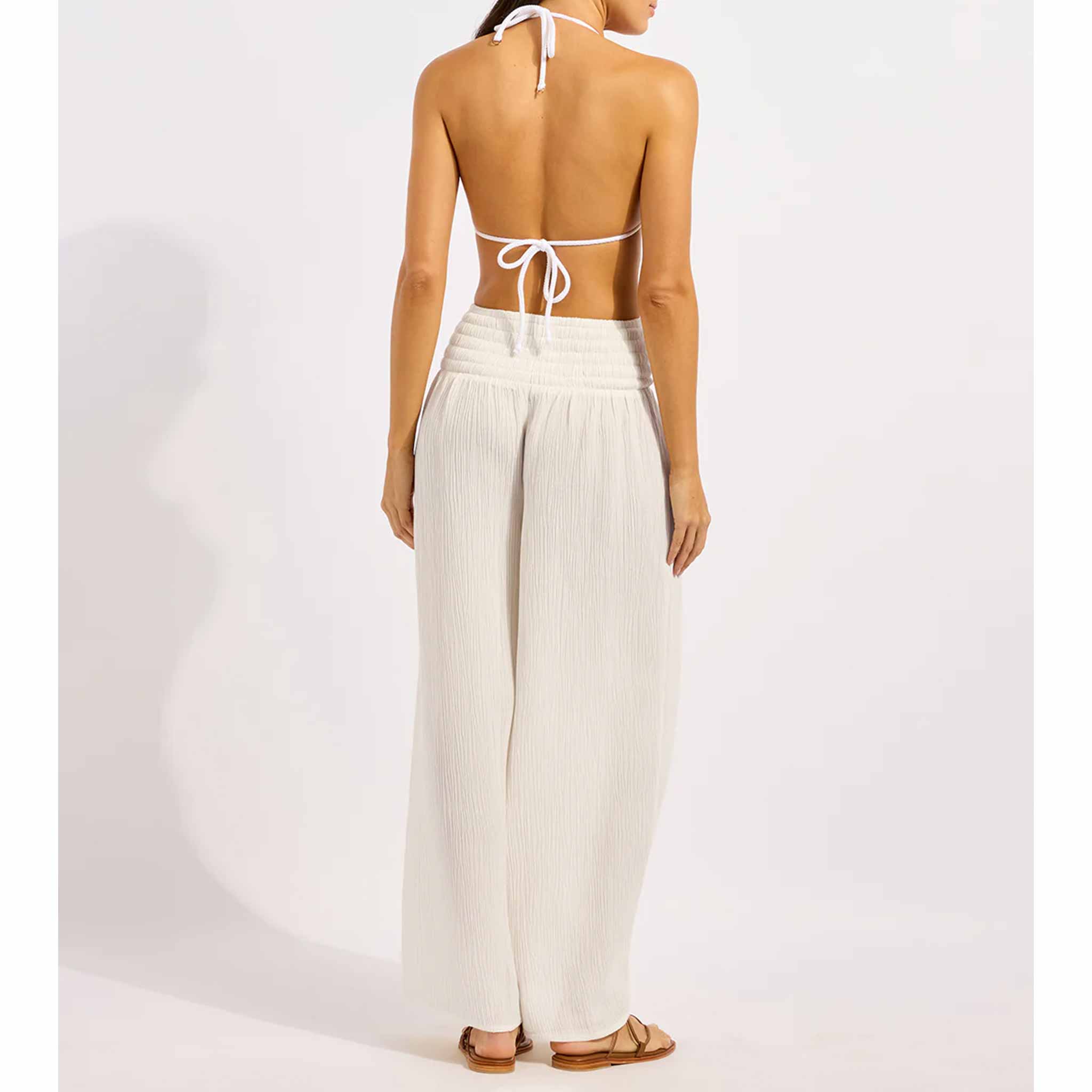 Shirred Waist Pant