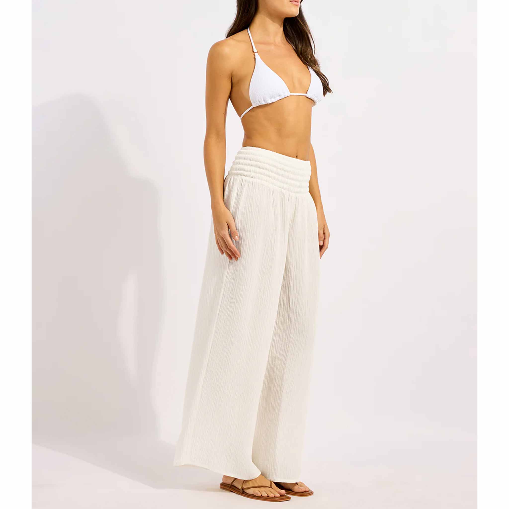 Shirred Waist Pant