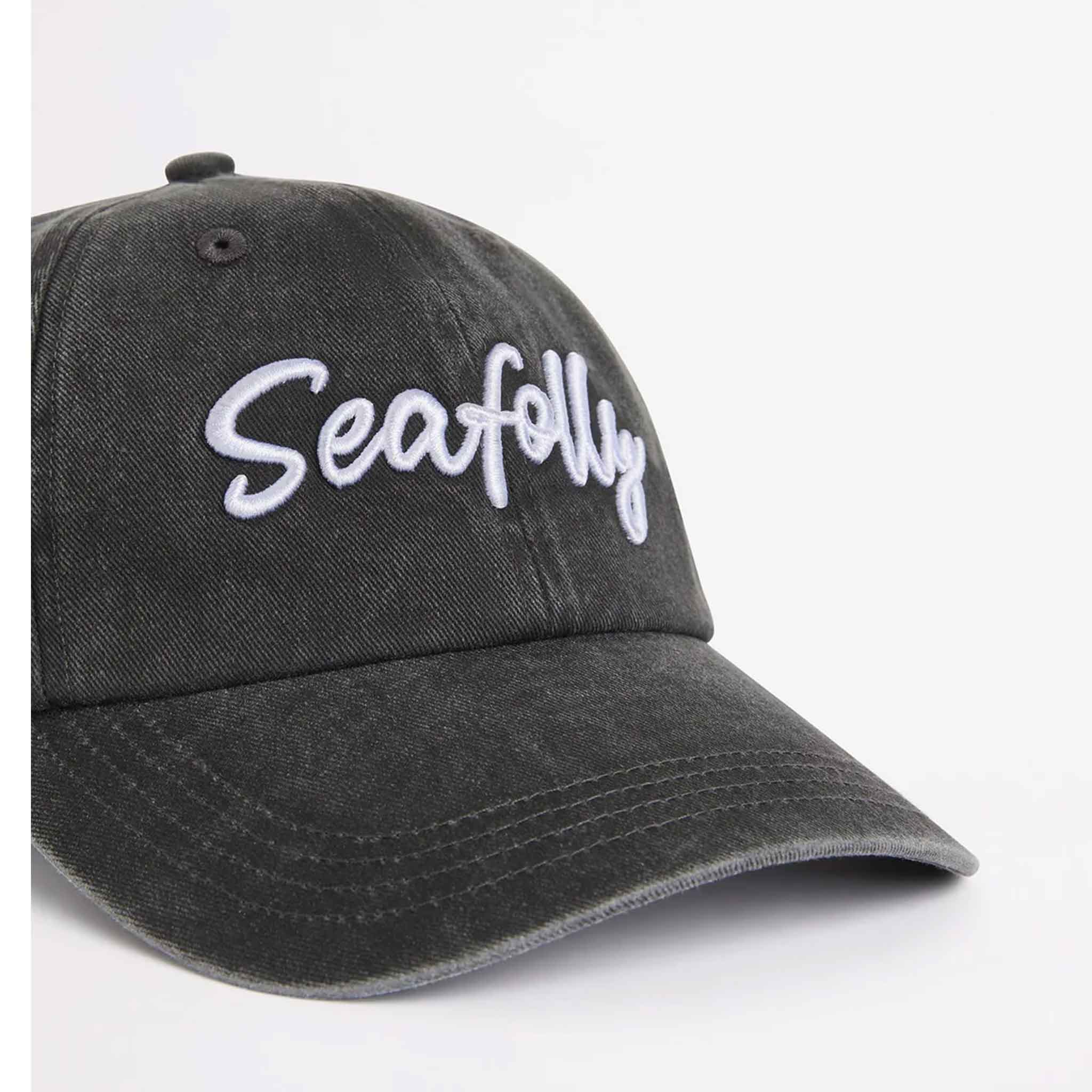 Stonewash Cap in Black