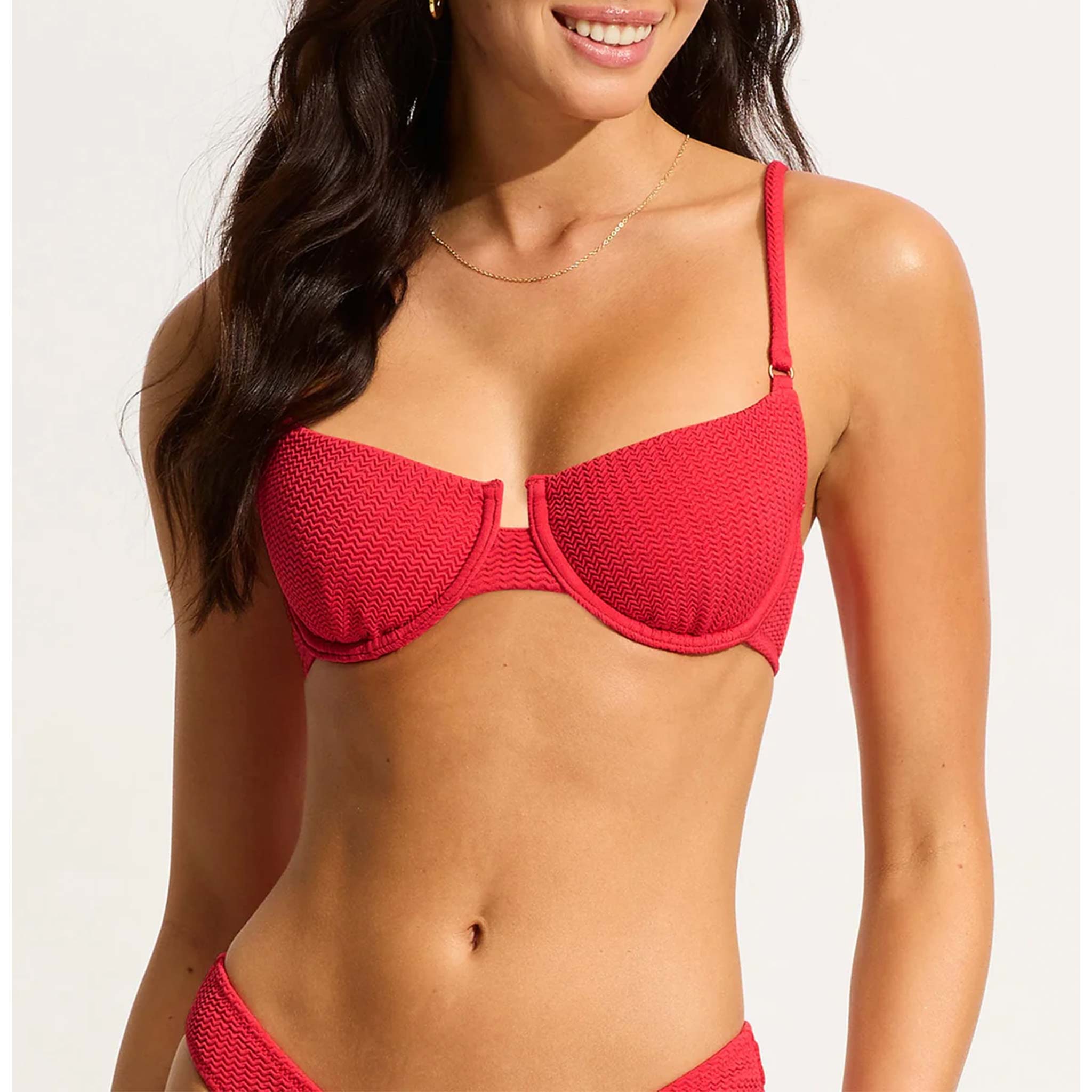 Underwire Bra in Chilli Red