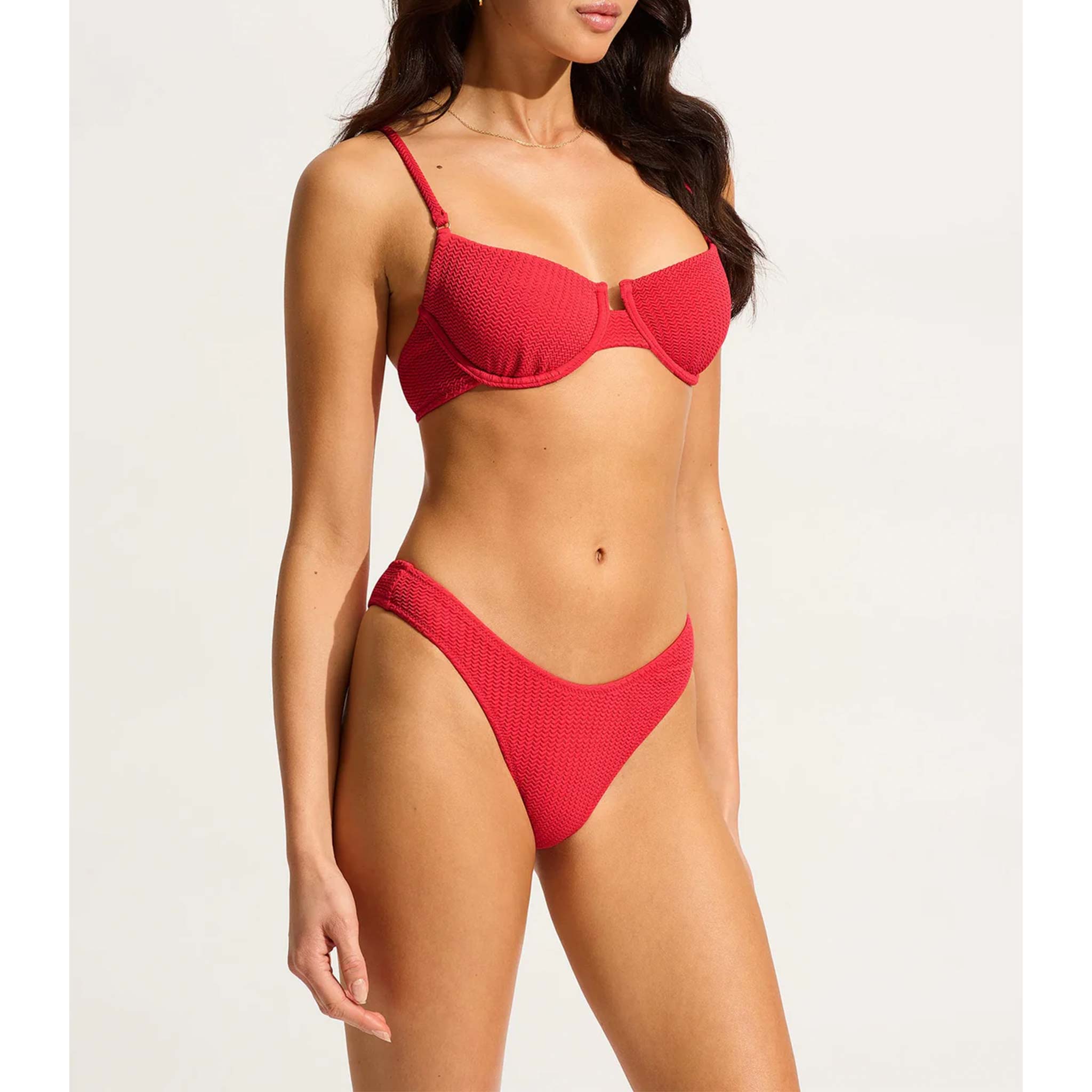 Underwire Bra in Chilli Red