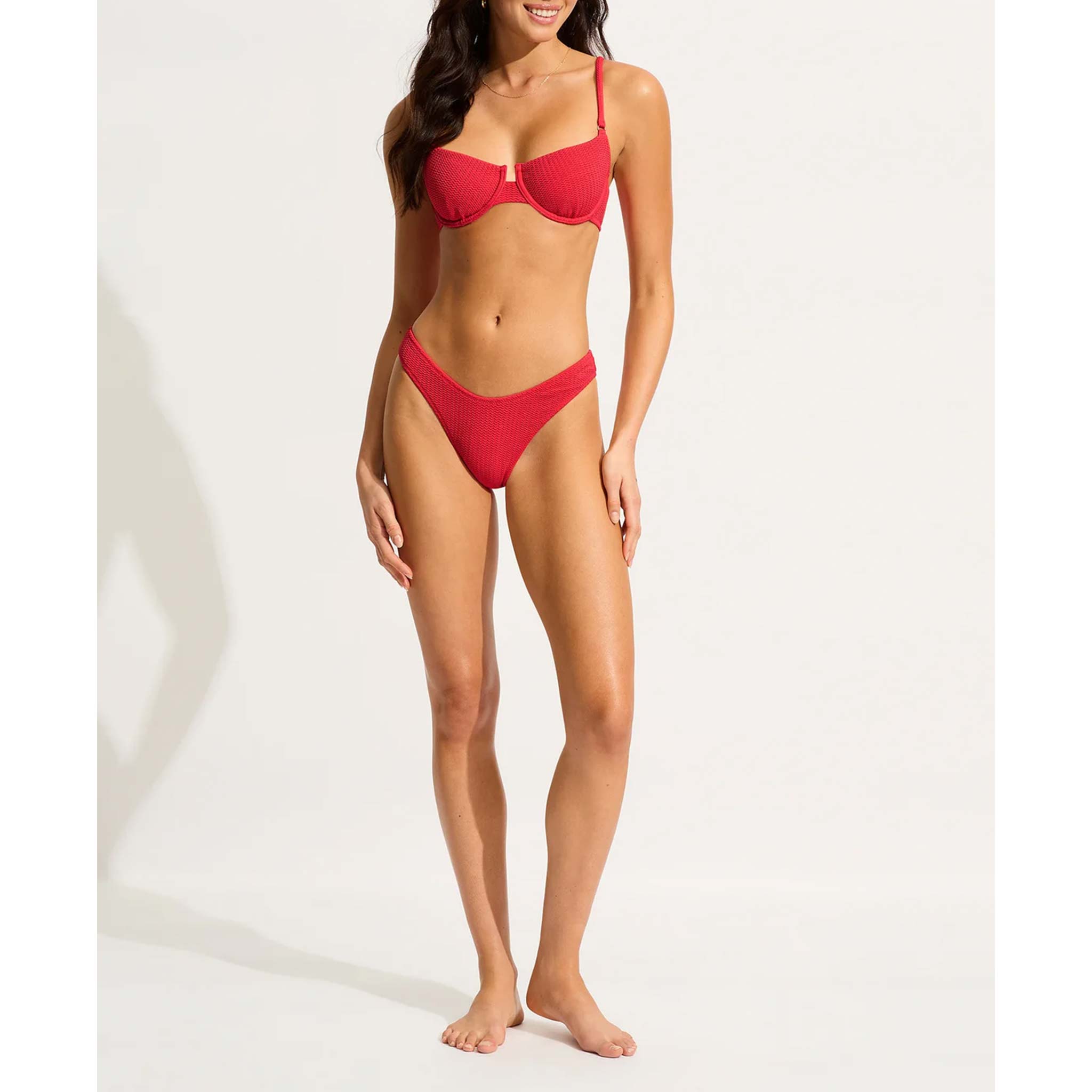 Underwire Bra in Chilli Red