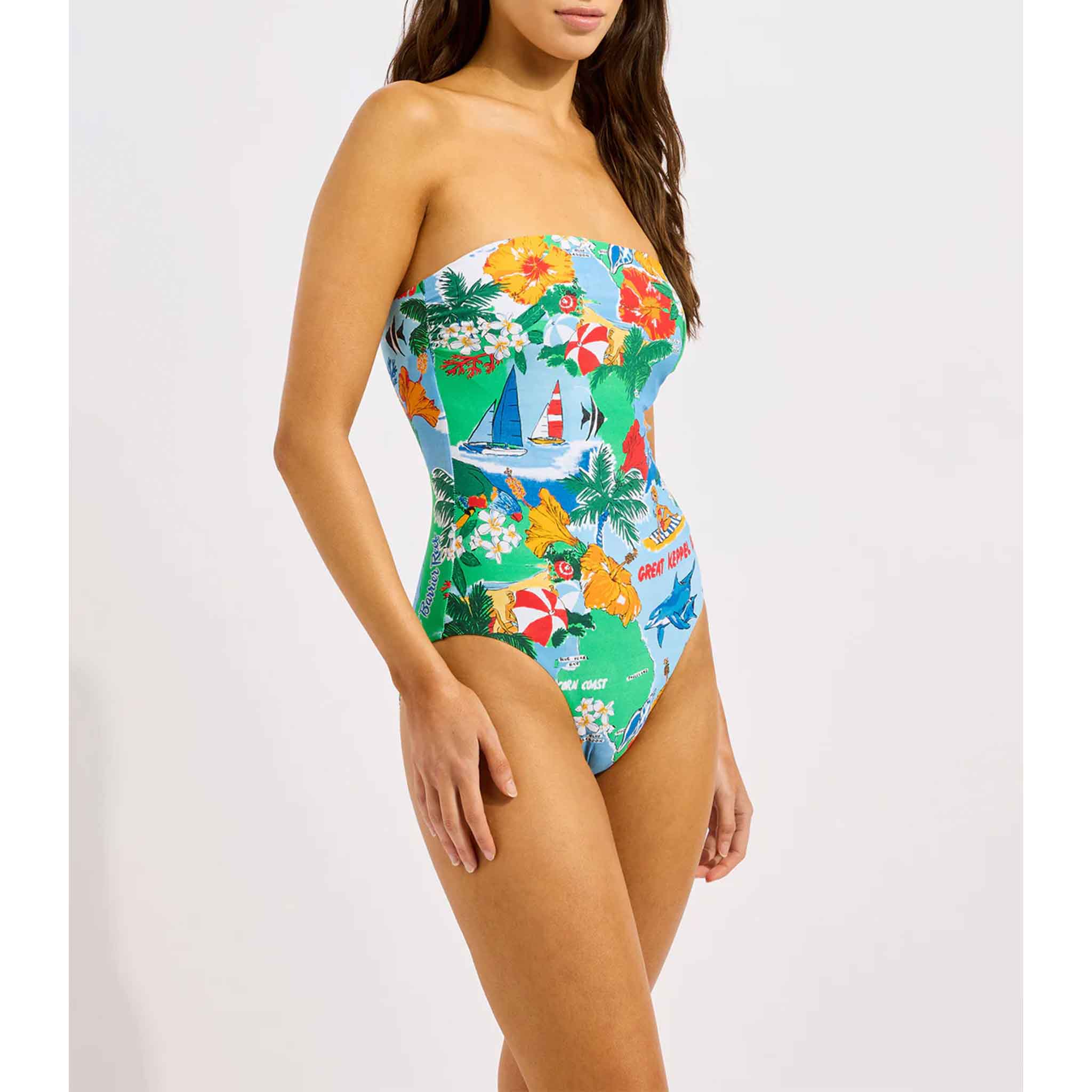 Viva Vacation Bandeau One Piece