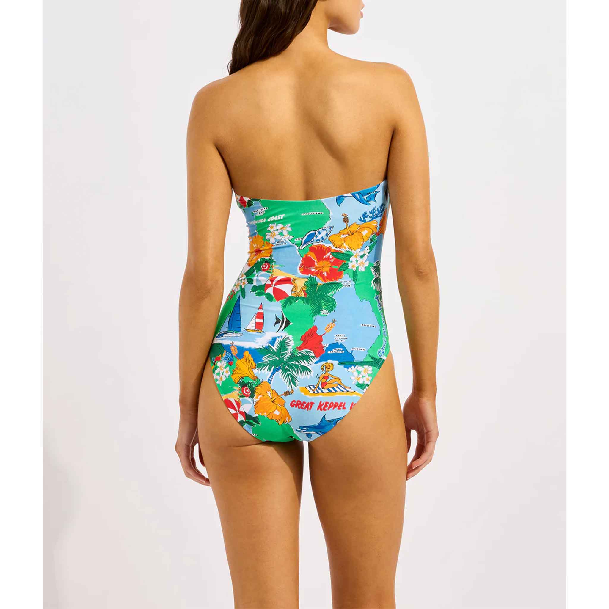 Viva Vacation Bandeau One Piece