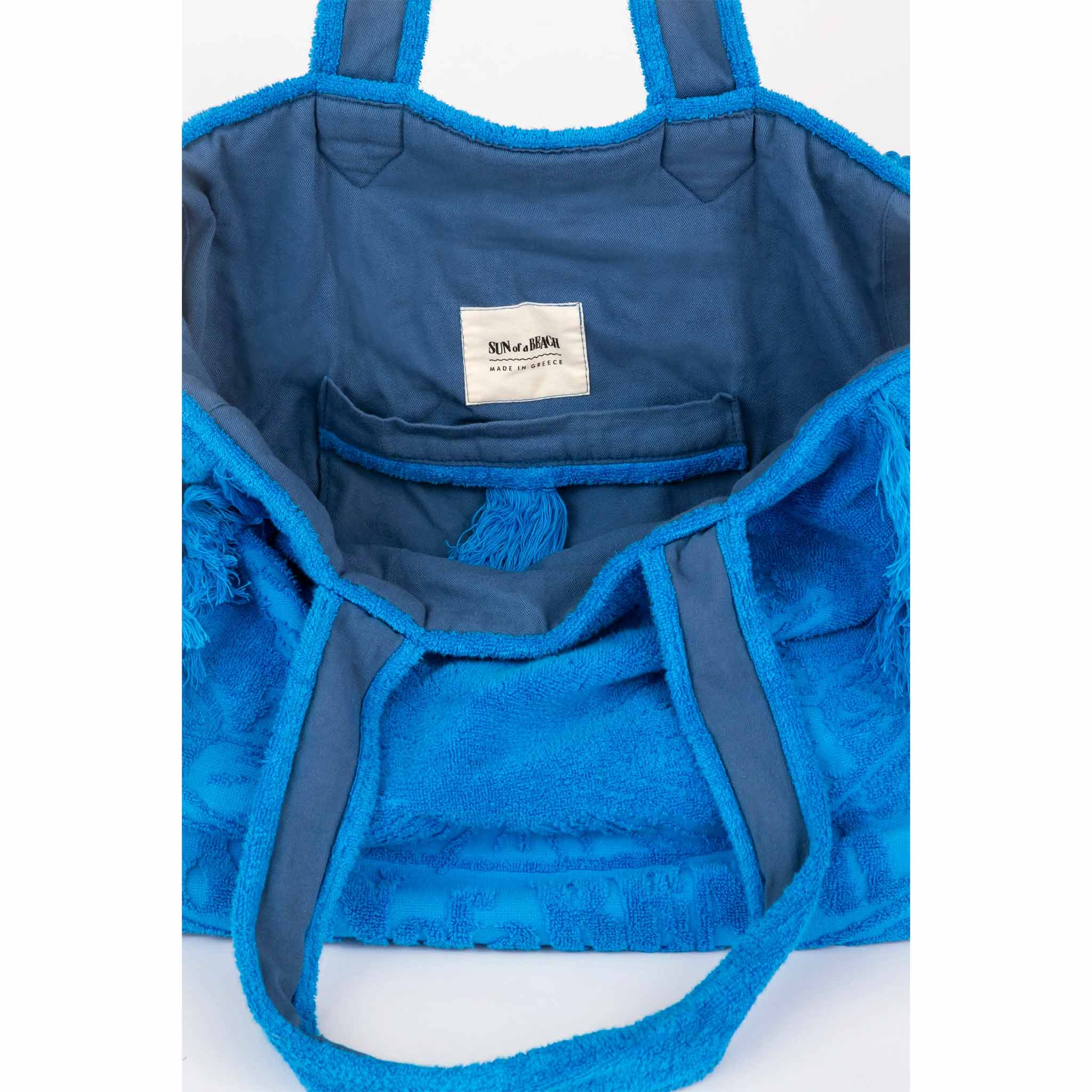 Terry Beach Bag in Cousteau