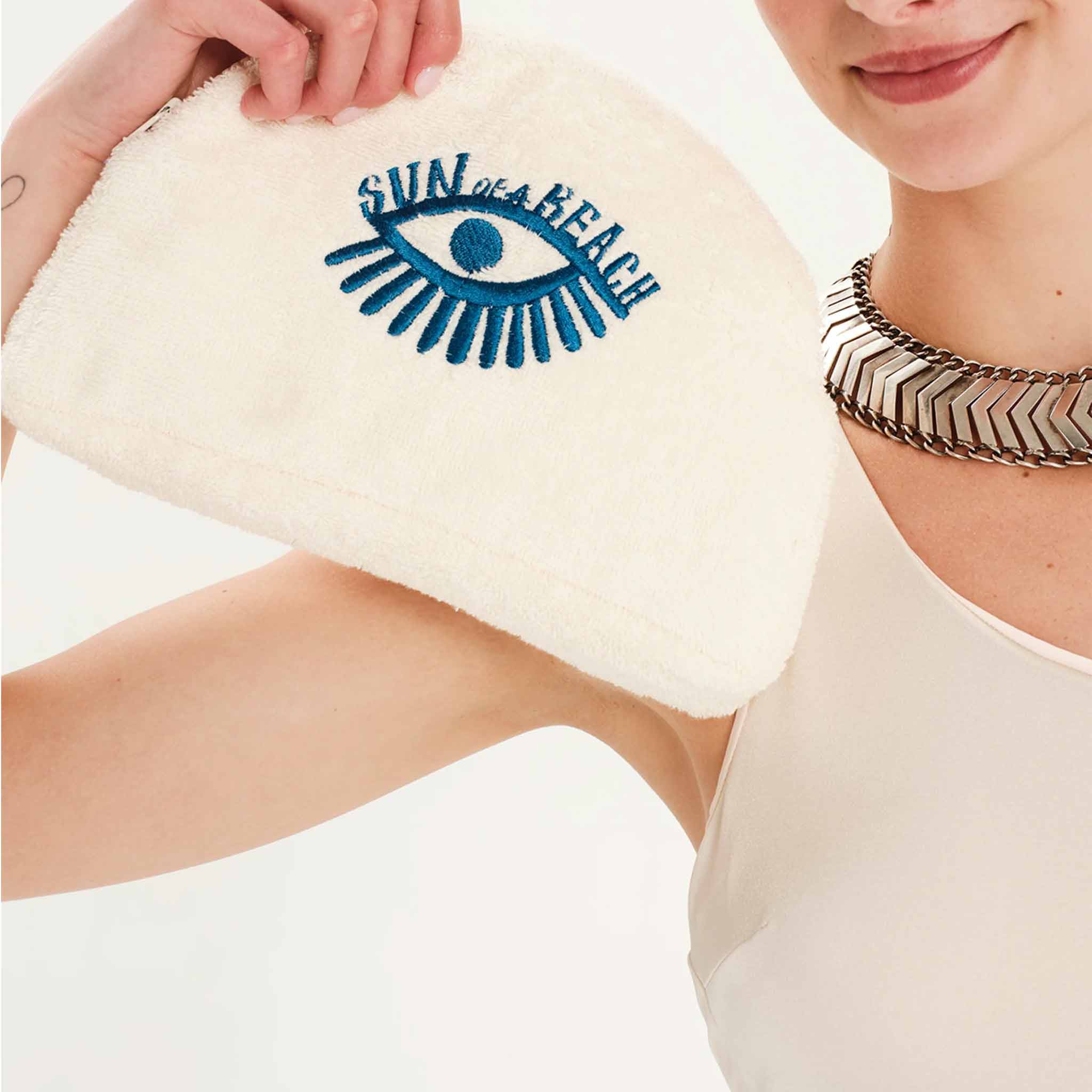 Luna Small Pouch in Ecru