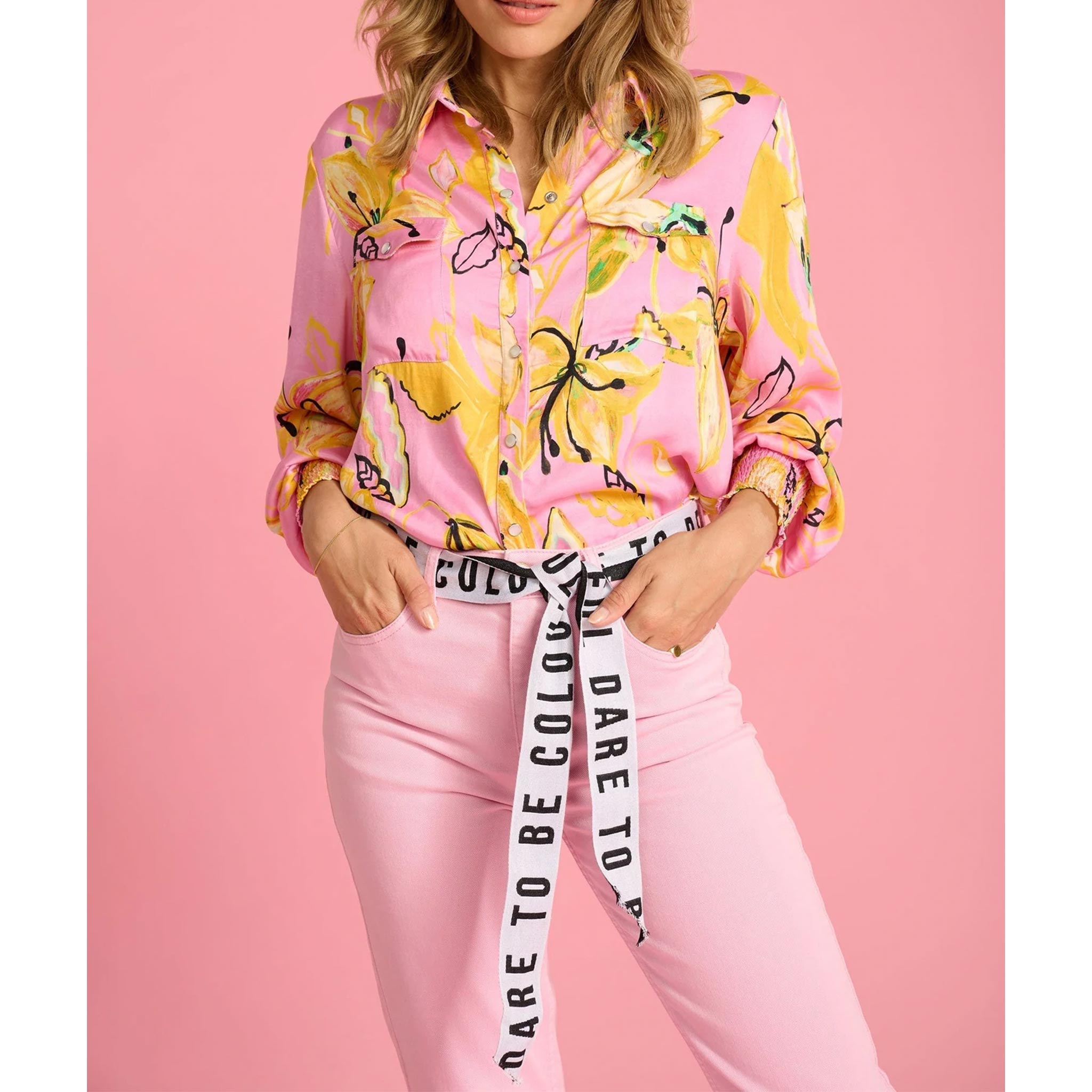 Mila Lily Candy Pink Blouse